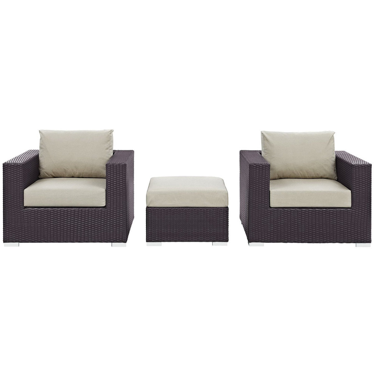 Convene 3 Piece Outdoor Patio Sofa Set by Modway
