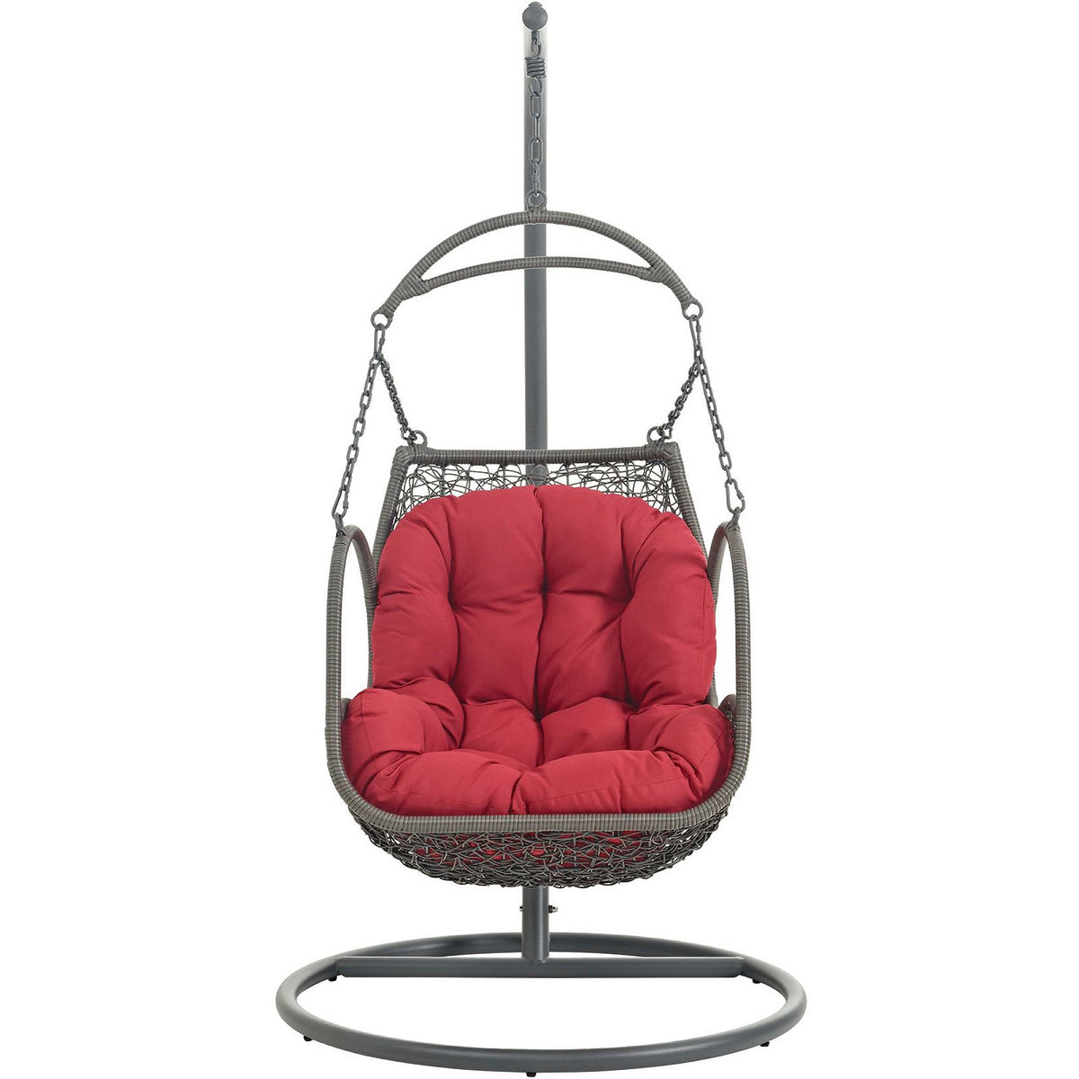Arbor Outdoor Patio Wood Swing Chair by Modway