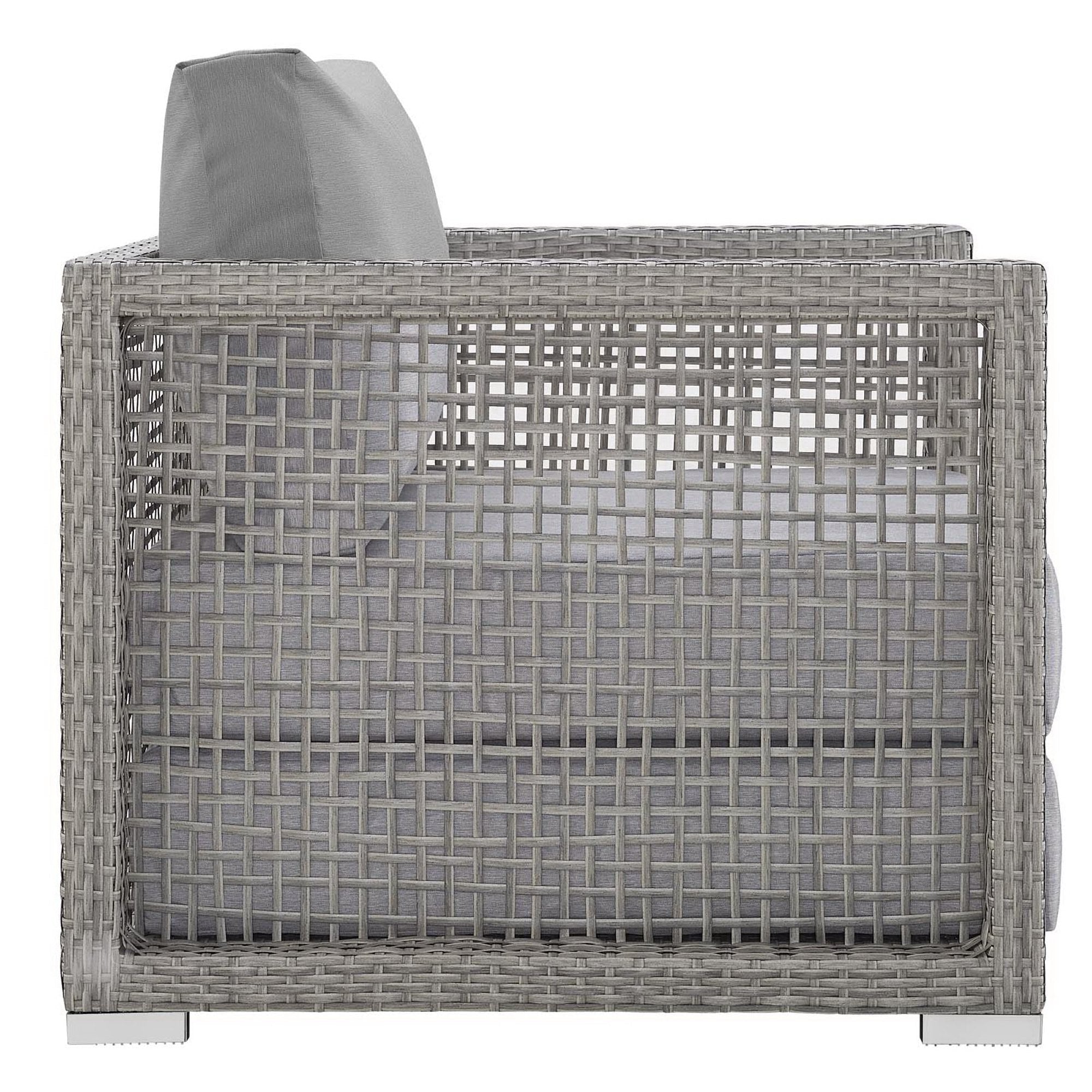 Aura Rattan Outdoor Patio Armchair by Modway