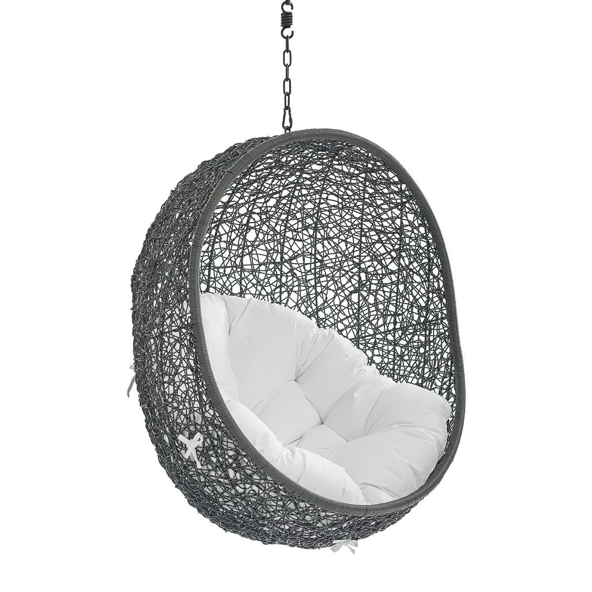 Hide Sunbrella® Fabric Swing Outdoor Patio Lounge Chair Without Stand by Modway