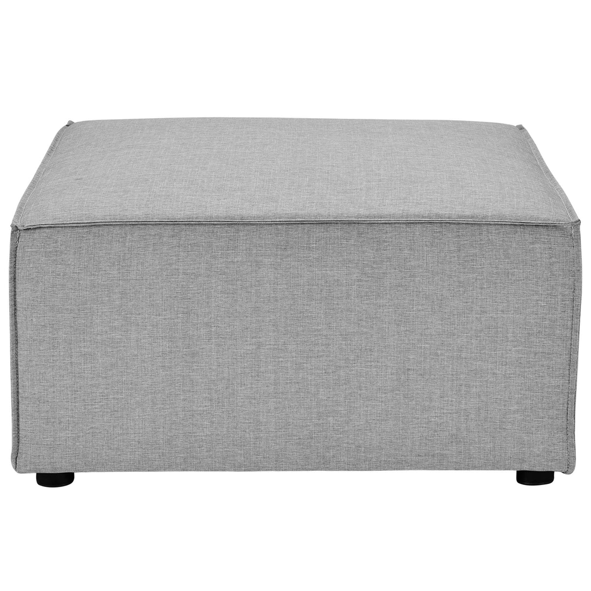 Saybrook 5-Piece Outdoor Patio Upholstered Sectional Sofa by Modway - Gray / Navy / White (EEI-4382)