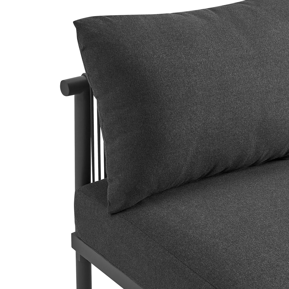 Porta 2 Piece Outdoor Patio Aluminum Modular Sofa by Modway