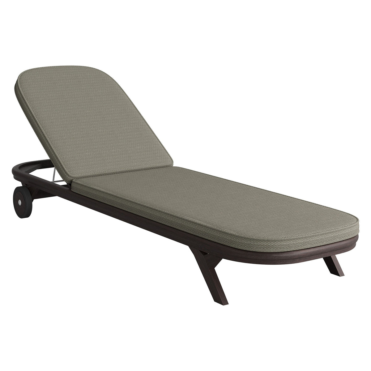 Kona Outdoor Patio Teak Wood Chaise Lounge Chair by Modway