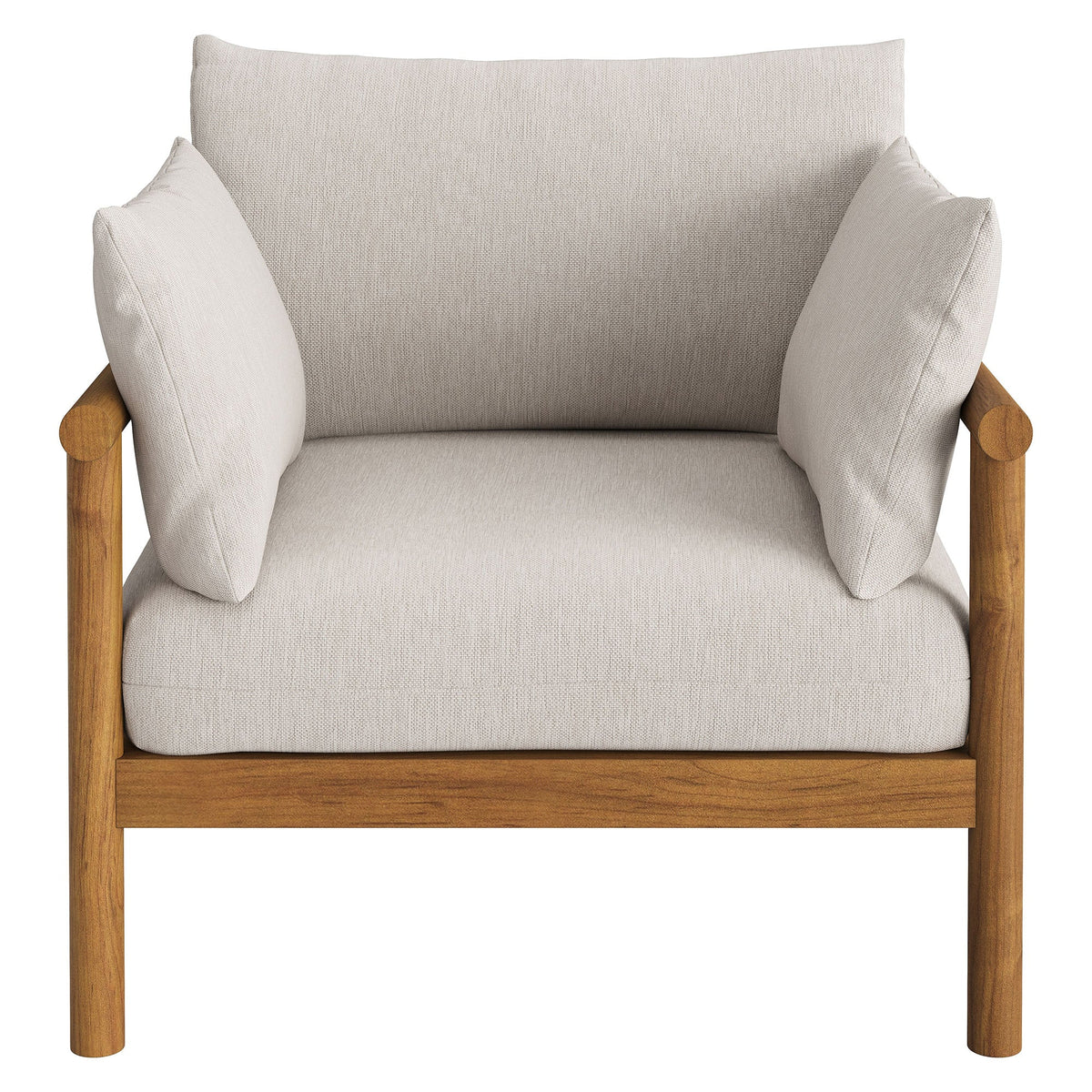 Eleni 3-Piece Outdoor Patio Teak Wood Furniture Set by Modway