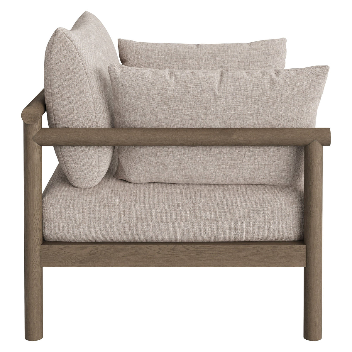 Eleni 3-Piece Outdoor Patio Teak Wood Furniture Set by Modway
