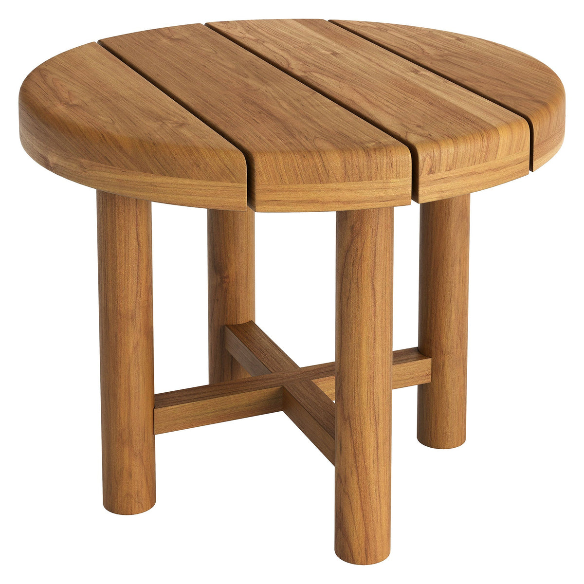 Eleni 3-Piece Outdoor Patio Teak Wood Furniture Set by Modway