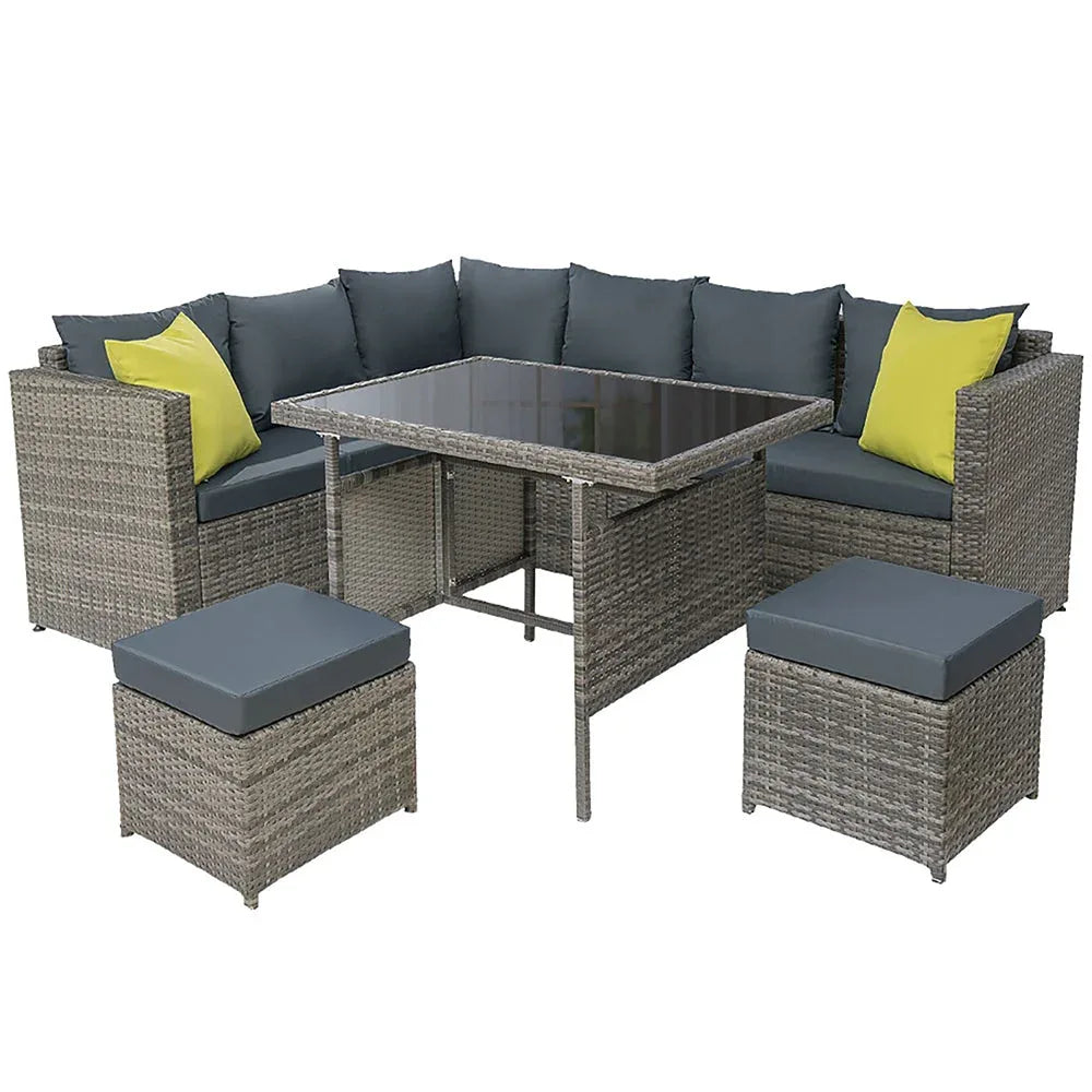 Gardeon Outdoor Furniture Patio Set Dining Sofa Table Chair Lounge