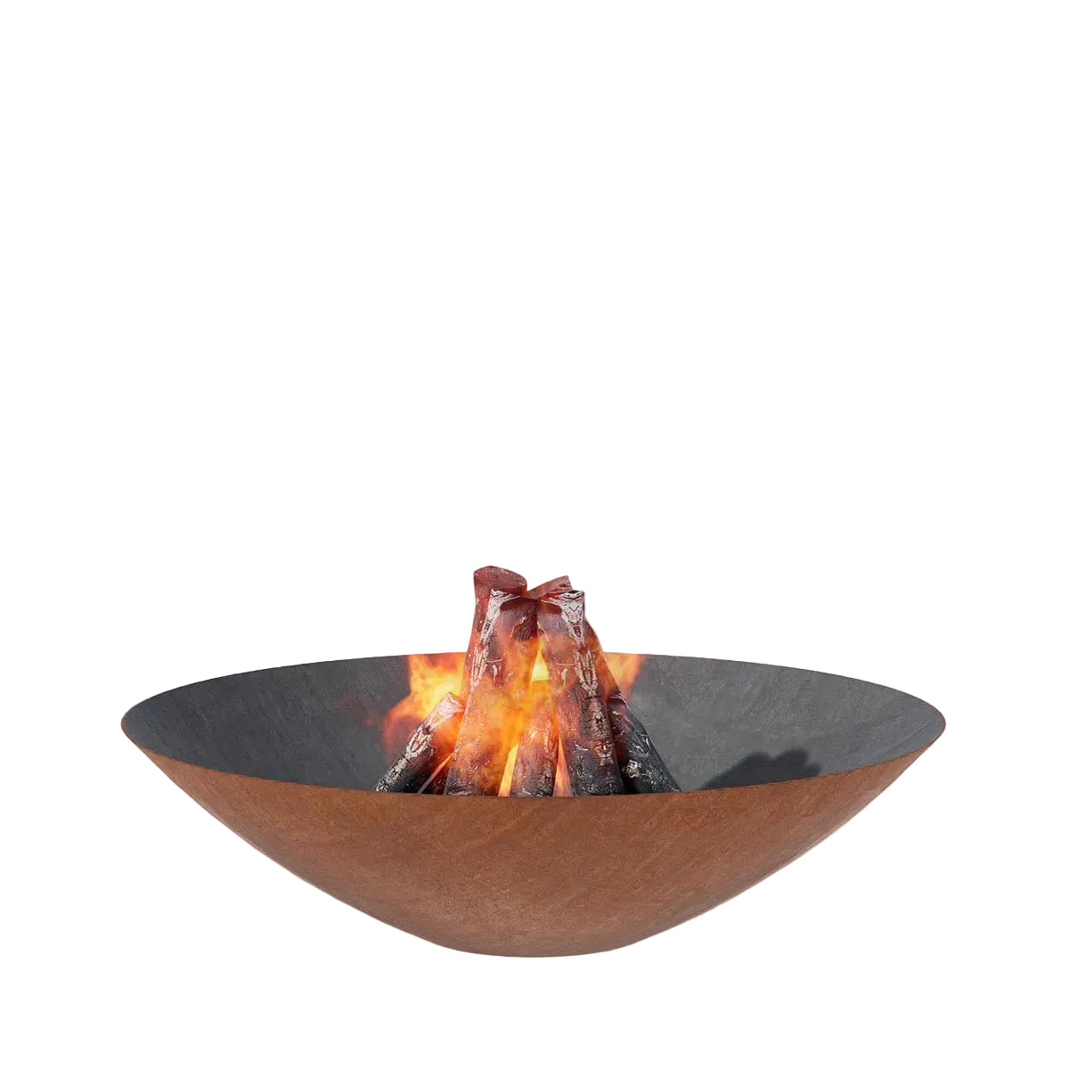 Arteflame Classic 40″ — Fire Pit (CORTEN Bowl; Short Round / Short Euro / Built-In No Base)