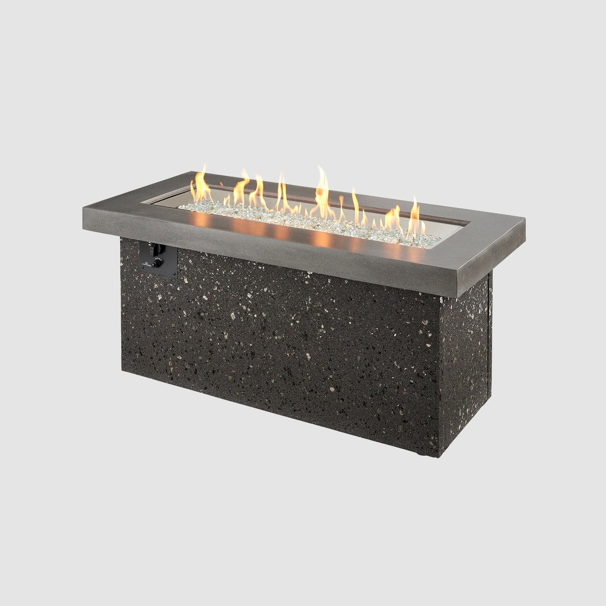 Key Largo Linear Gas Fire Pit Table