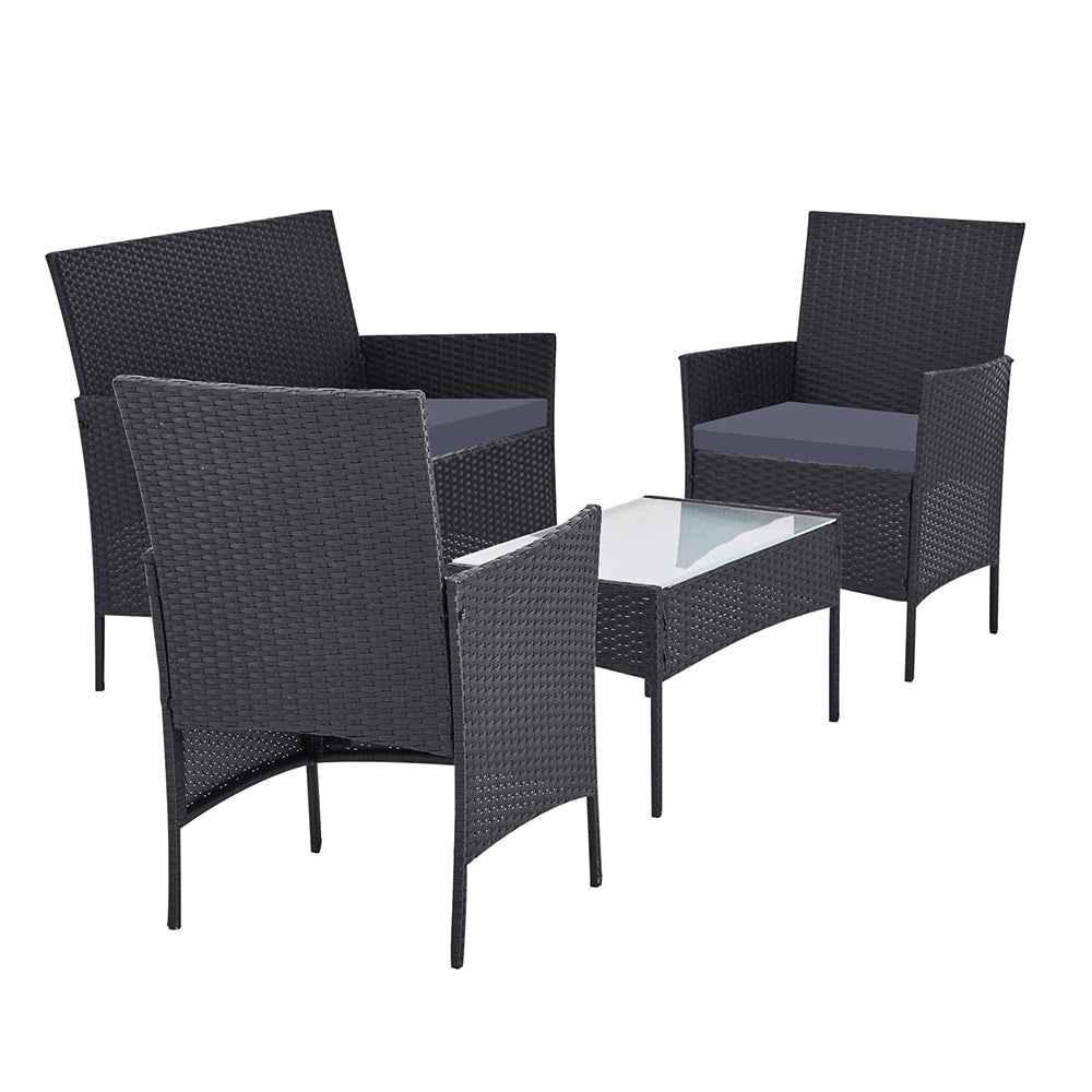 Gardeon Garden Furniture Outdoor Lounge Setting Wicker Sofa Patio