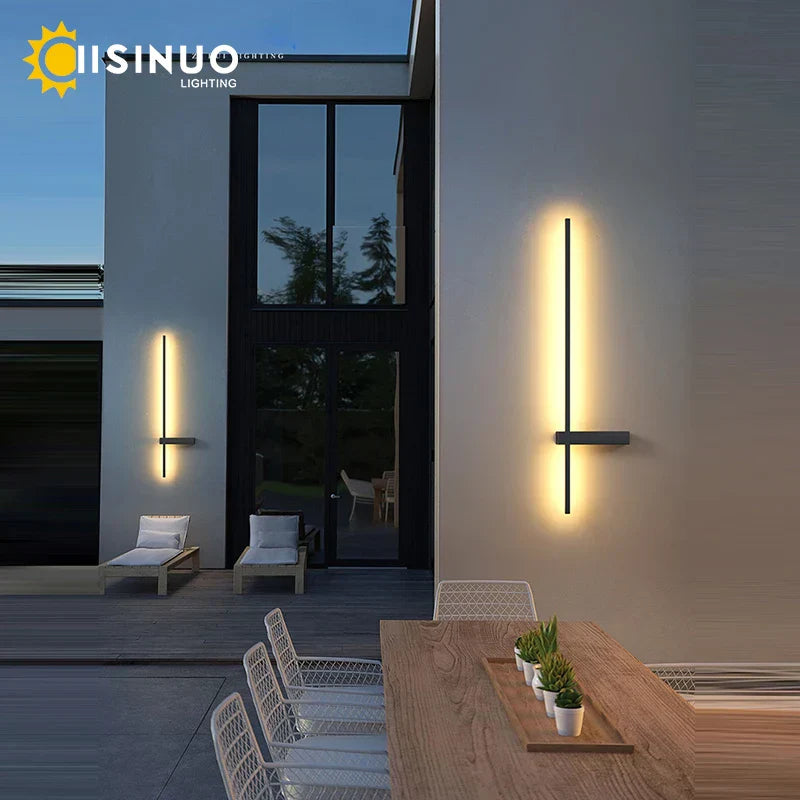 DecorBites™ Aluminum Outdoor Wall Sconce IP54 Waterproof Light Fixture for Porch and Patio