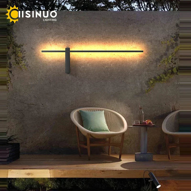 DecorBites™ Aluminum Outdoor Wall Sconce IP54 Waterproof Light Fixture for Porch and Patio