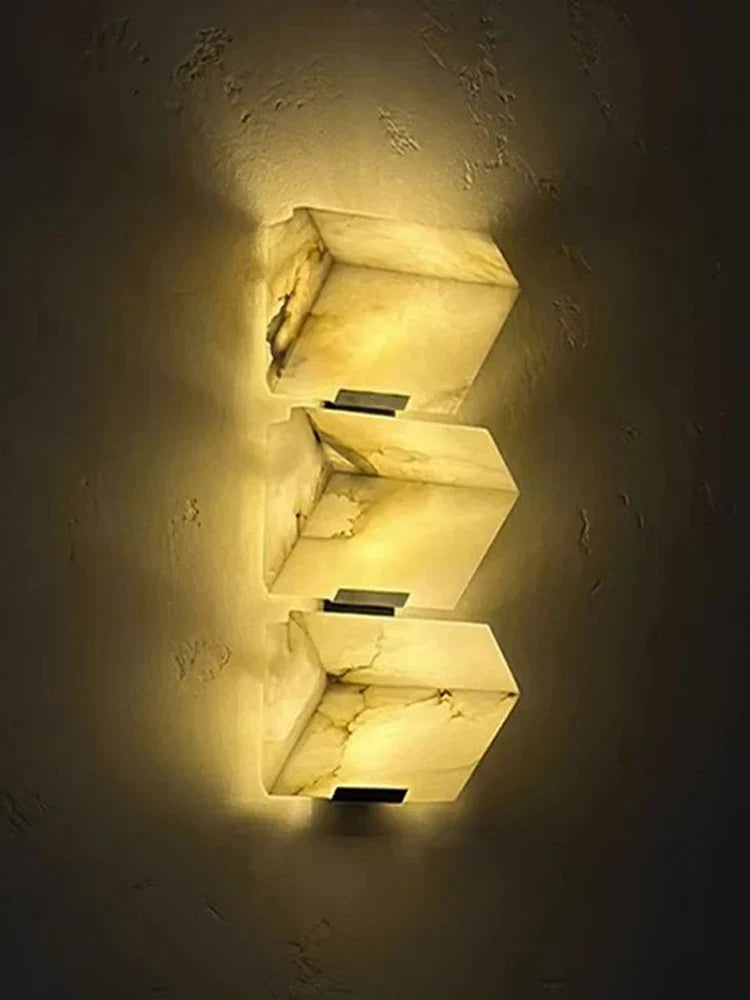 DecorBites™ Geometric LED Outdoor Wall Sconce Cube Light for Corridor Backyard
