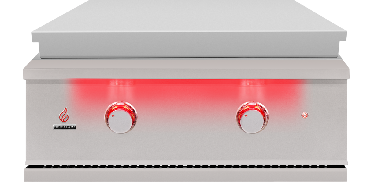 TrueFlame 30-Inch Built-In Gas Commercial Style Flat Top Griddle
