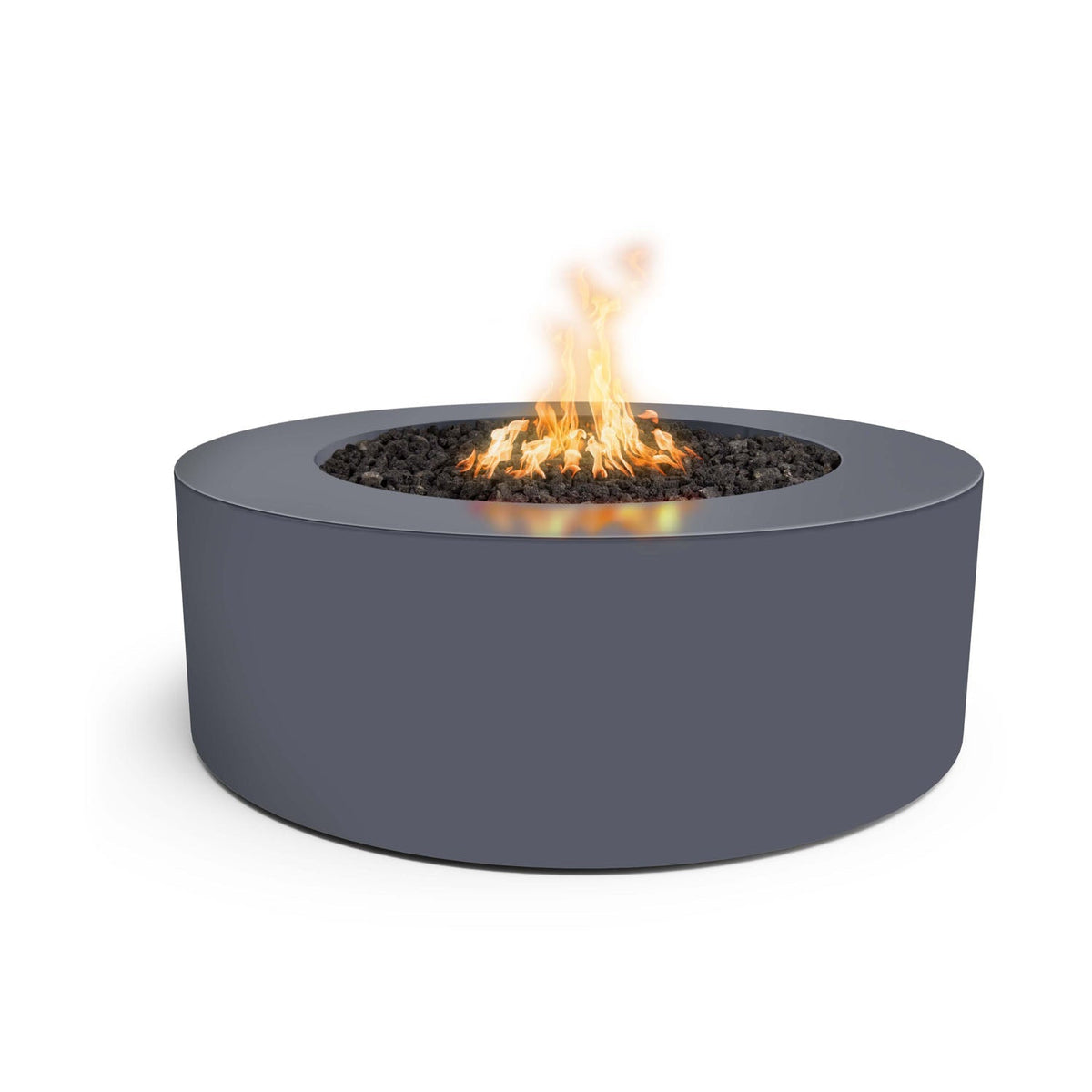 Unity 72" Powder Coat 24" Tall Fire Pit by The Outdoor Plus