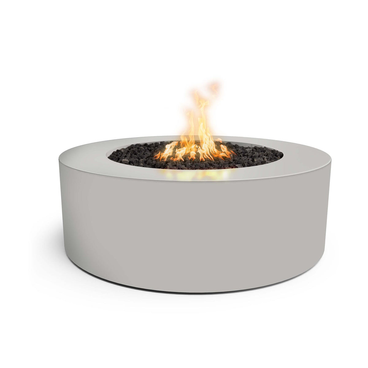 Unity 72" Powder Coat 24" Tall Fire Pit by The Outdoor Plus