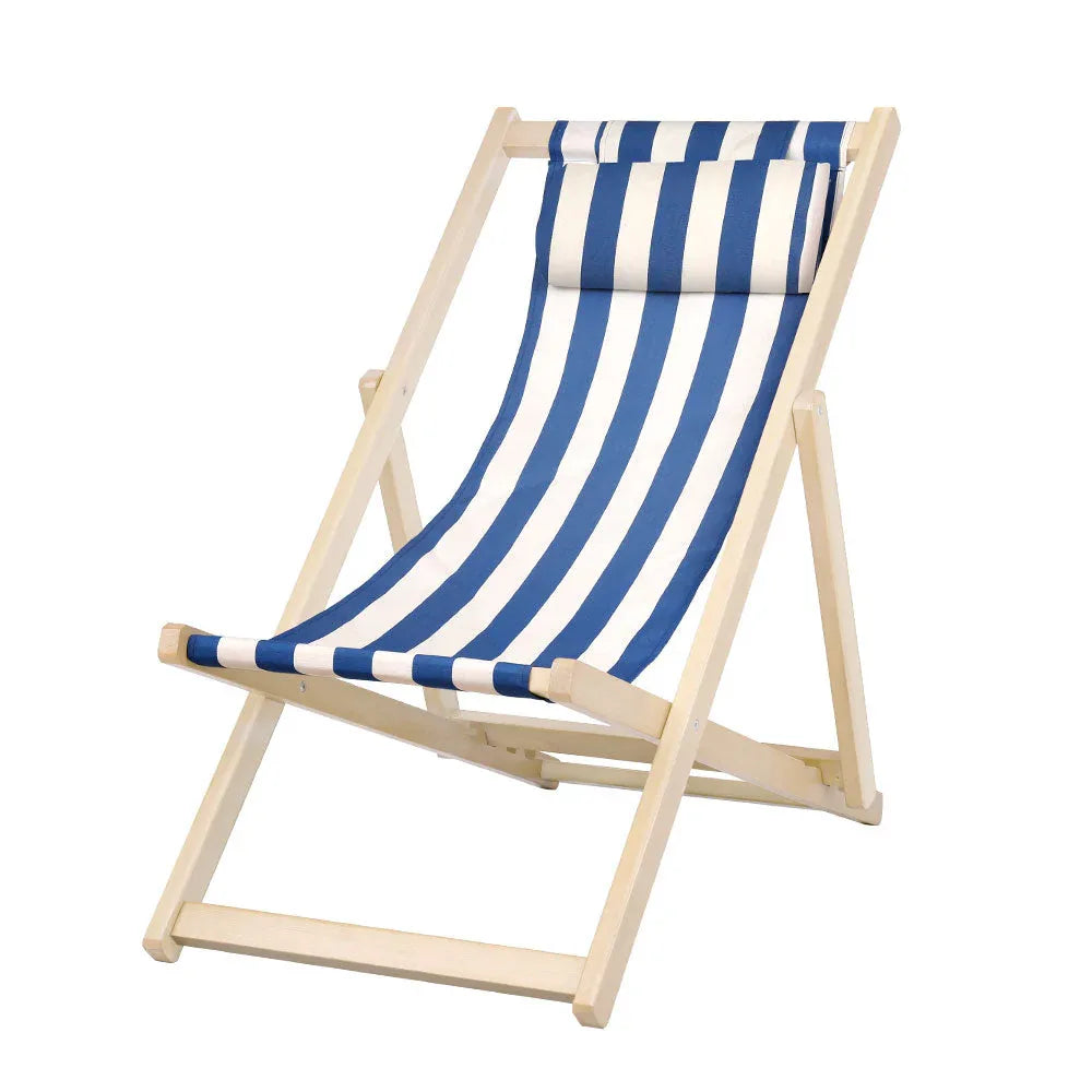 Garden Outdoor Furniture Sun Lounge Beach Chairs Deck Chair Folding