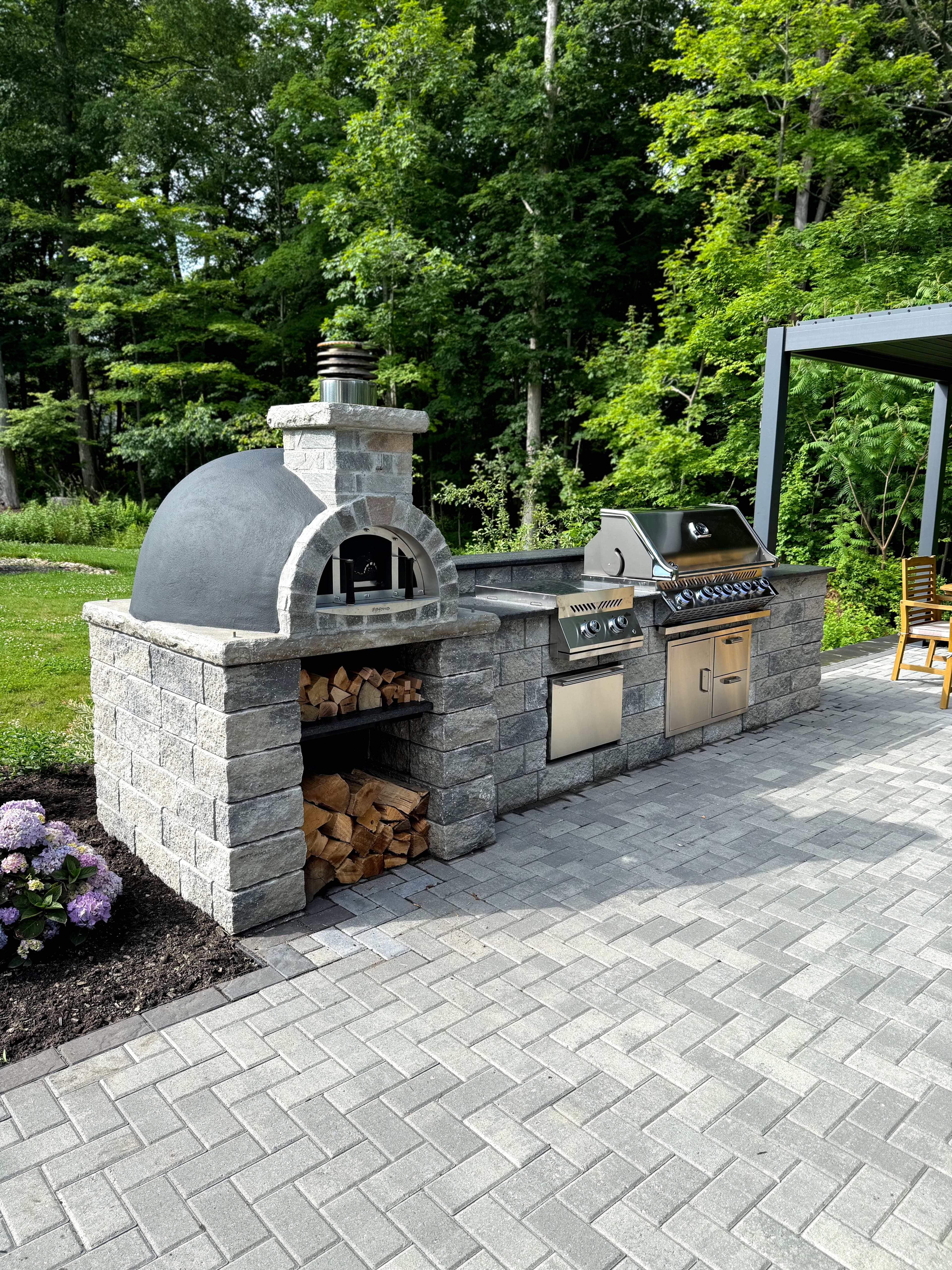 Traditional Wood Fired Brick Pizza Oven - Savannah