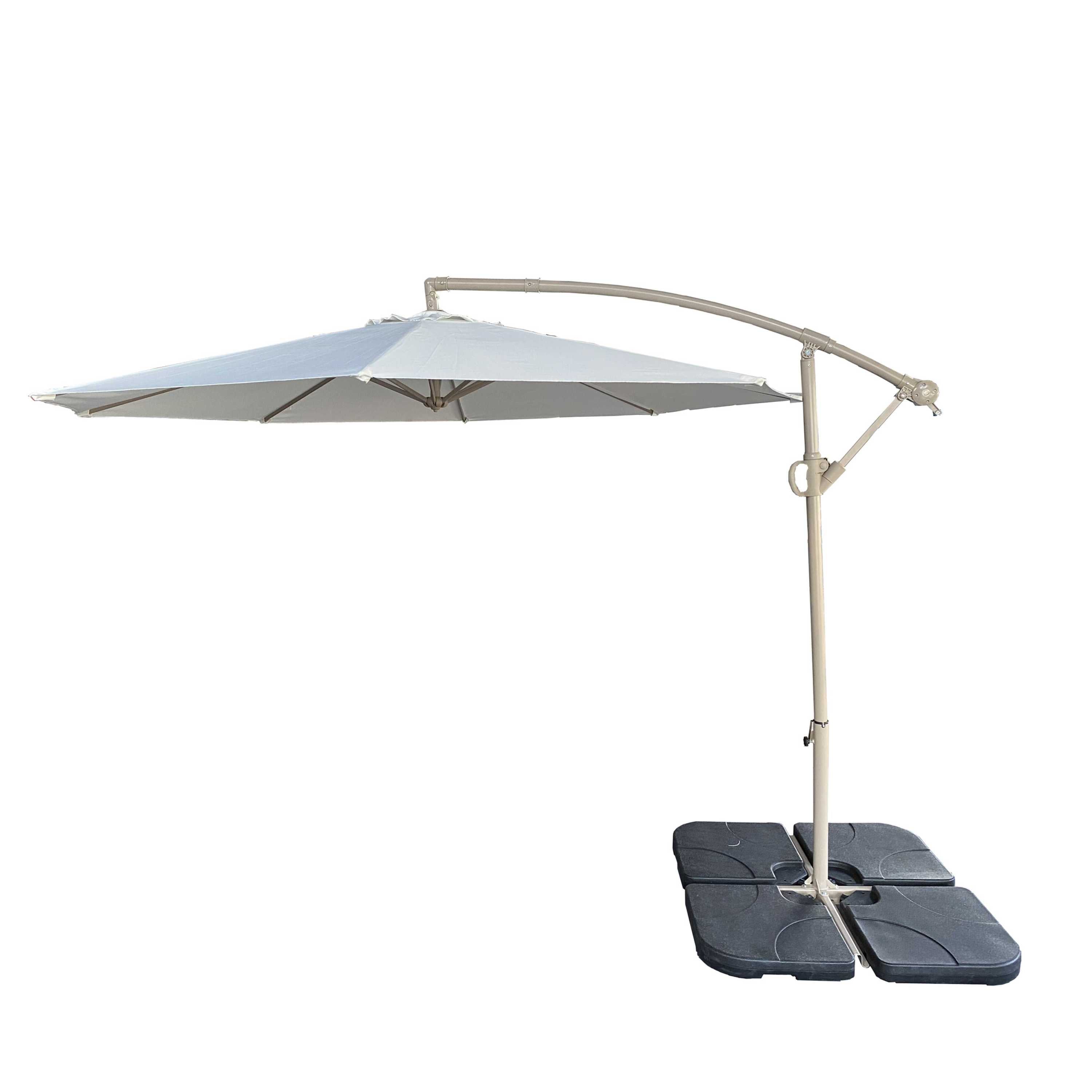 10ft Offset Patio Umbrella - Base Sold Separately