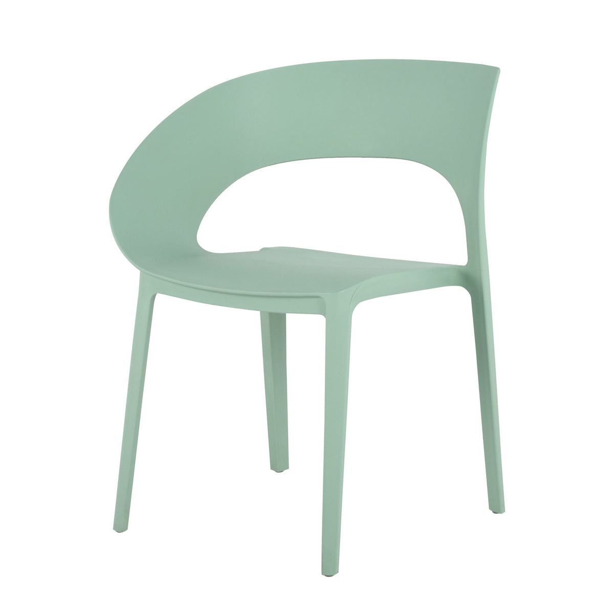 Modern 4 Piece Outdoor Set with Folding Table - Green or Orange