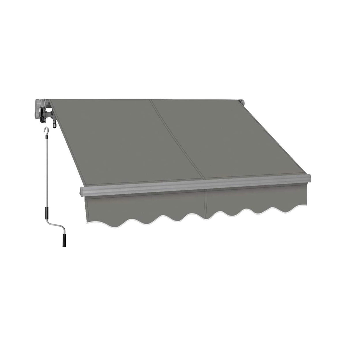 Advaning SG Series Manual Retractable Fully-Assembled Sun Shade Canopy Awning