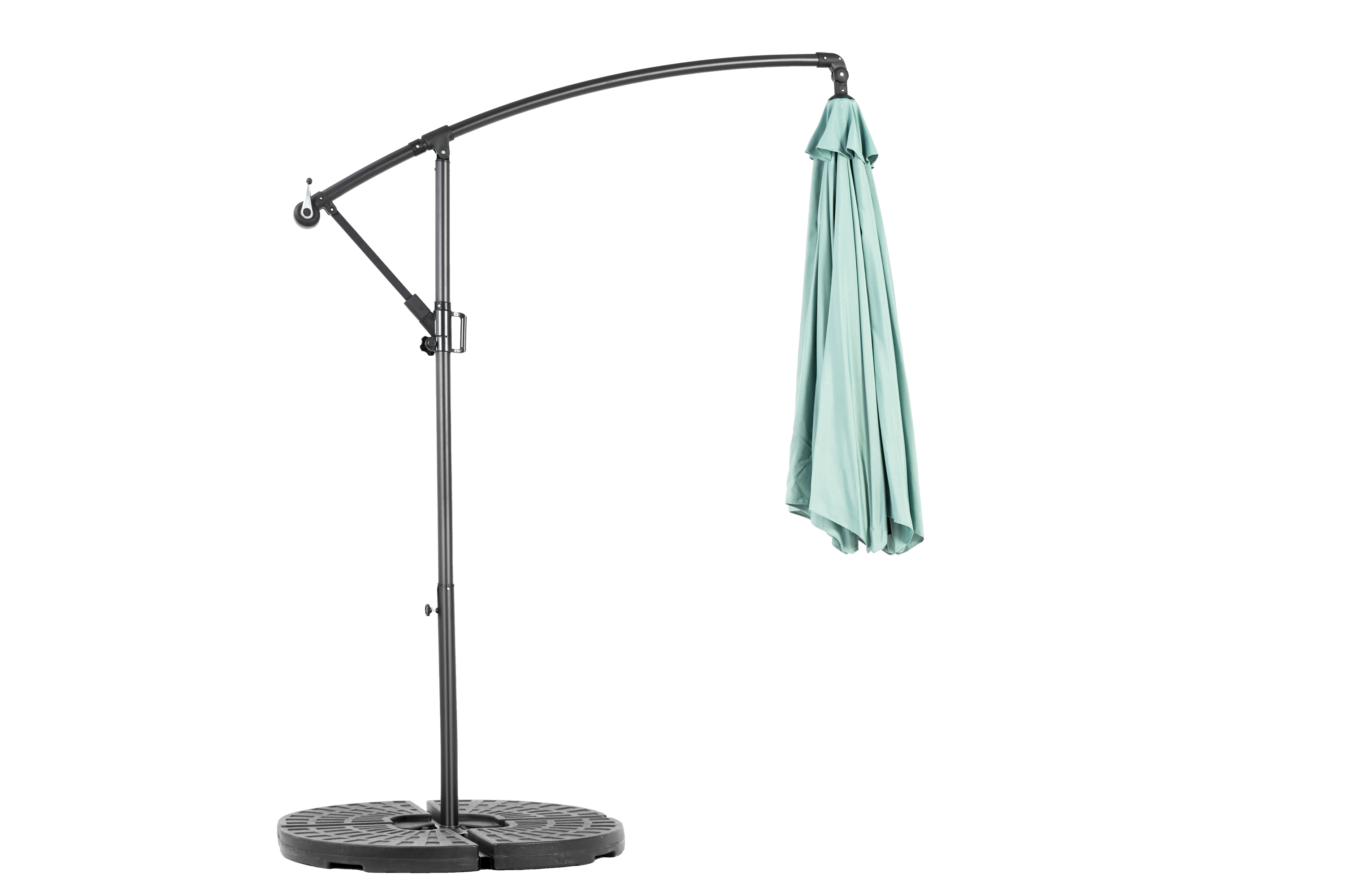 Best Choice Products 10ft Offset Hanging Market Patio Umbrella