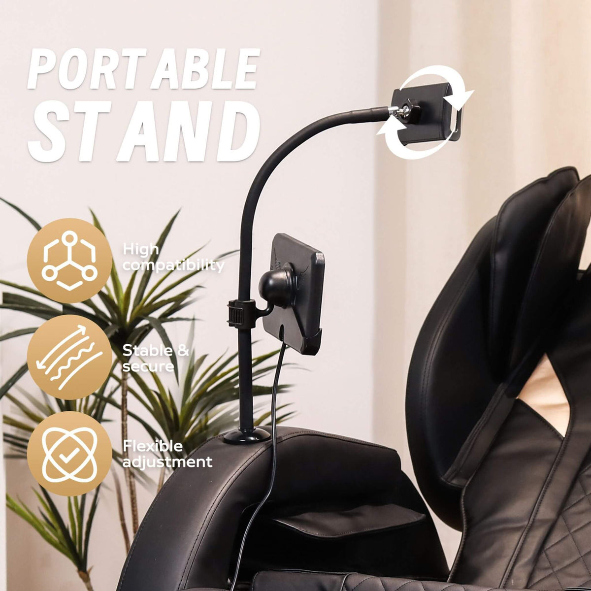 Tranquil Automatic Zero-Gravity Massage Recliner Chair With Full Body Air Pressure
