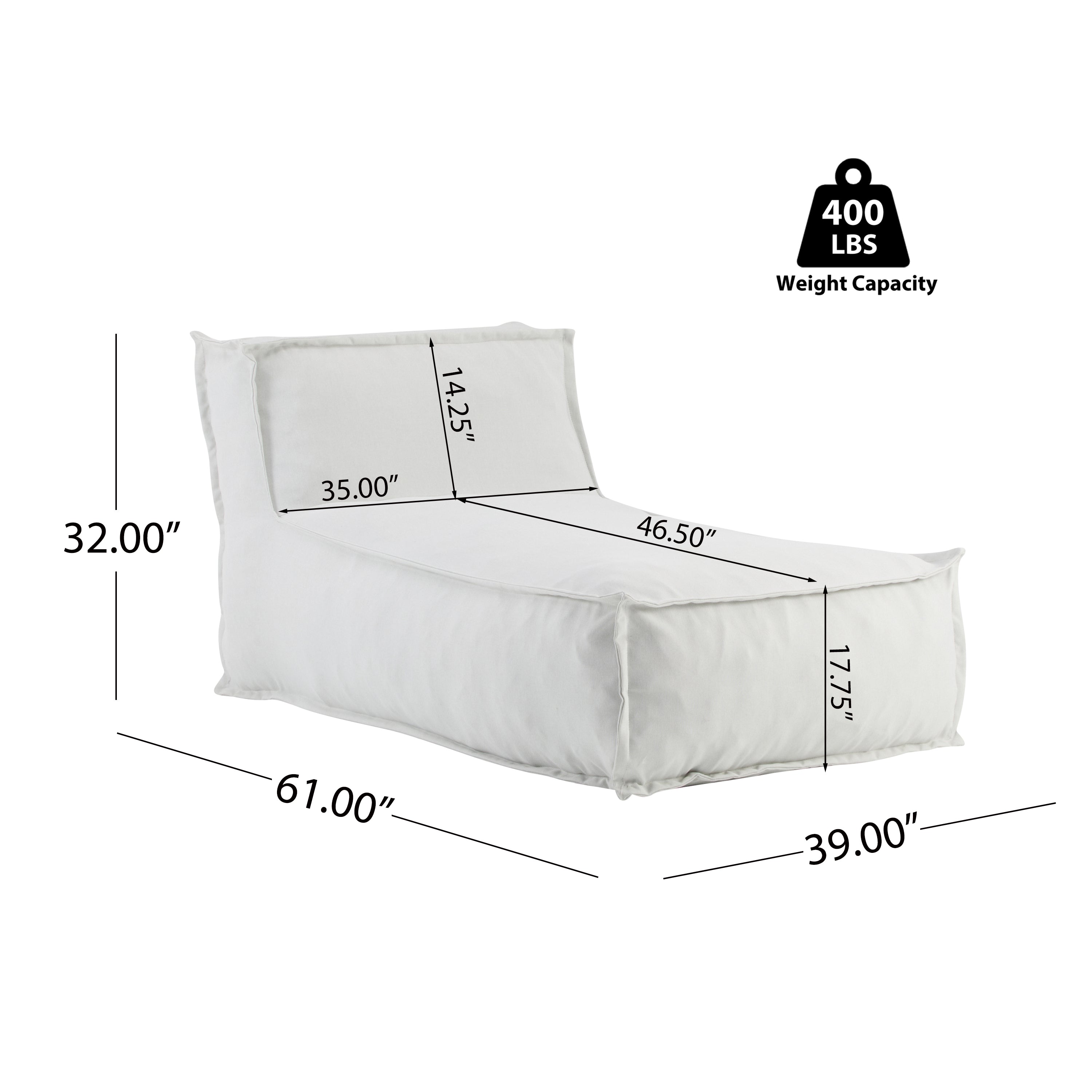 Ramona Outdoor Bean Bag Lounge Chair