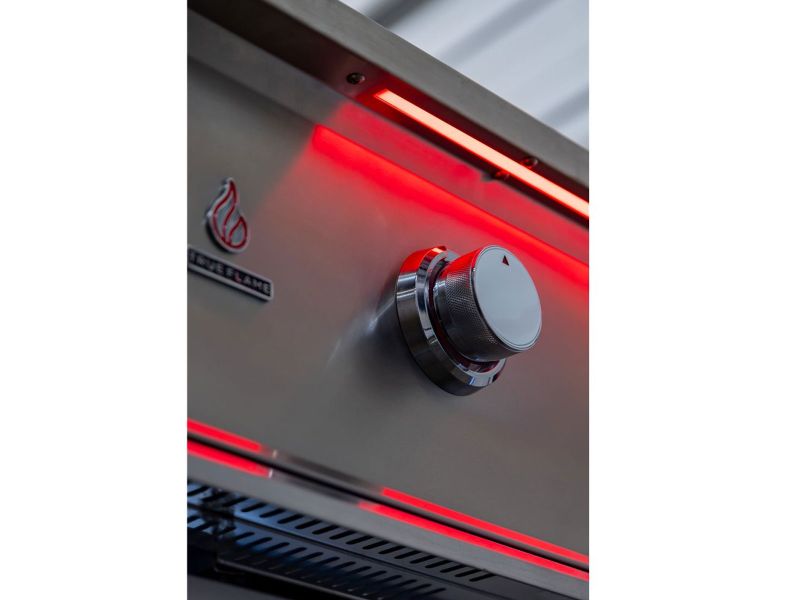 TrueFlame 30-Inch Built-In Gas Commercial Style Flat Top Griddle