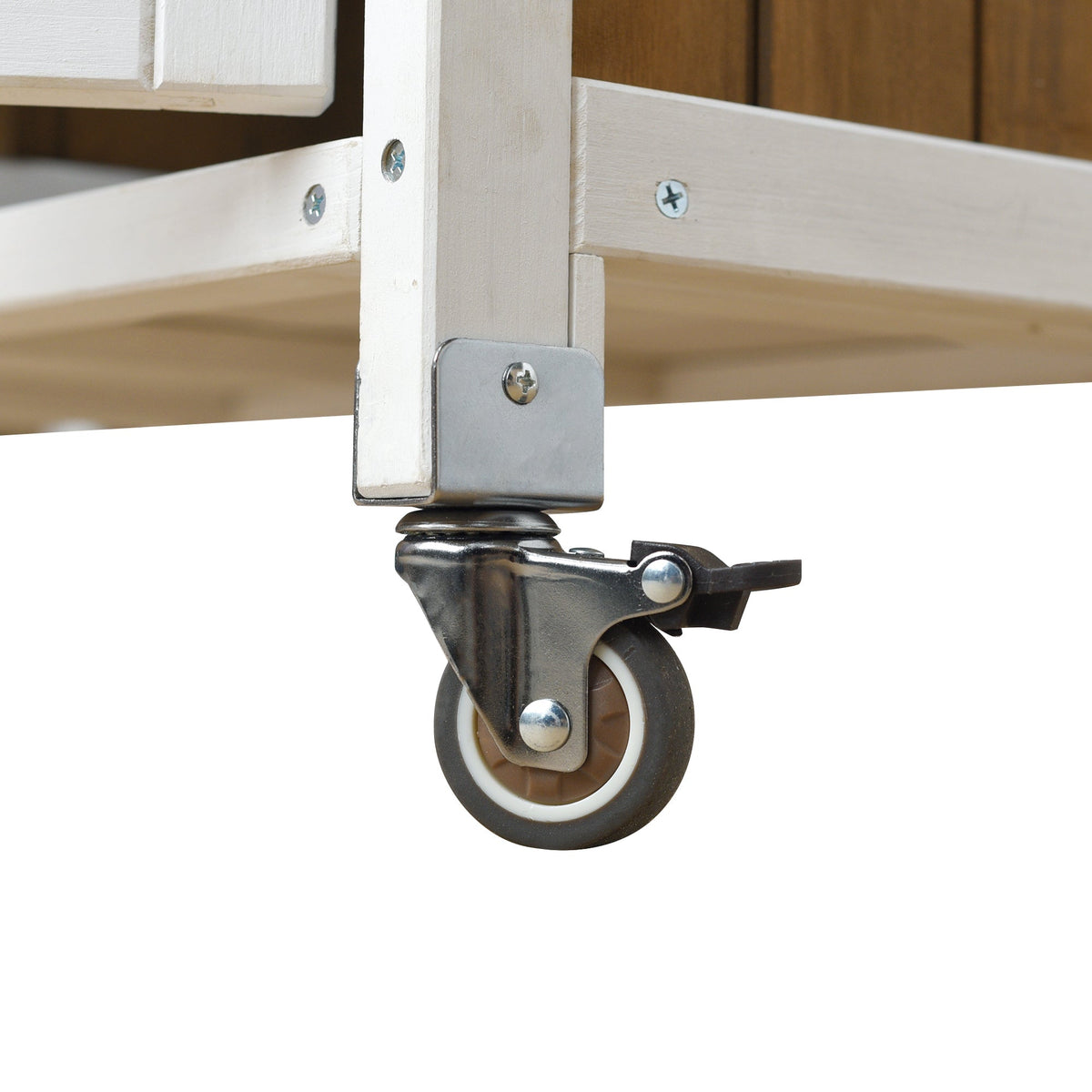 Foldable Outdoor Kitchen Island Patio Prep Station