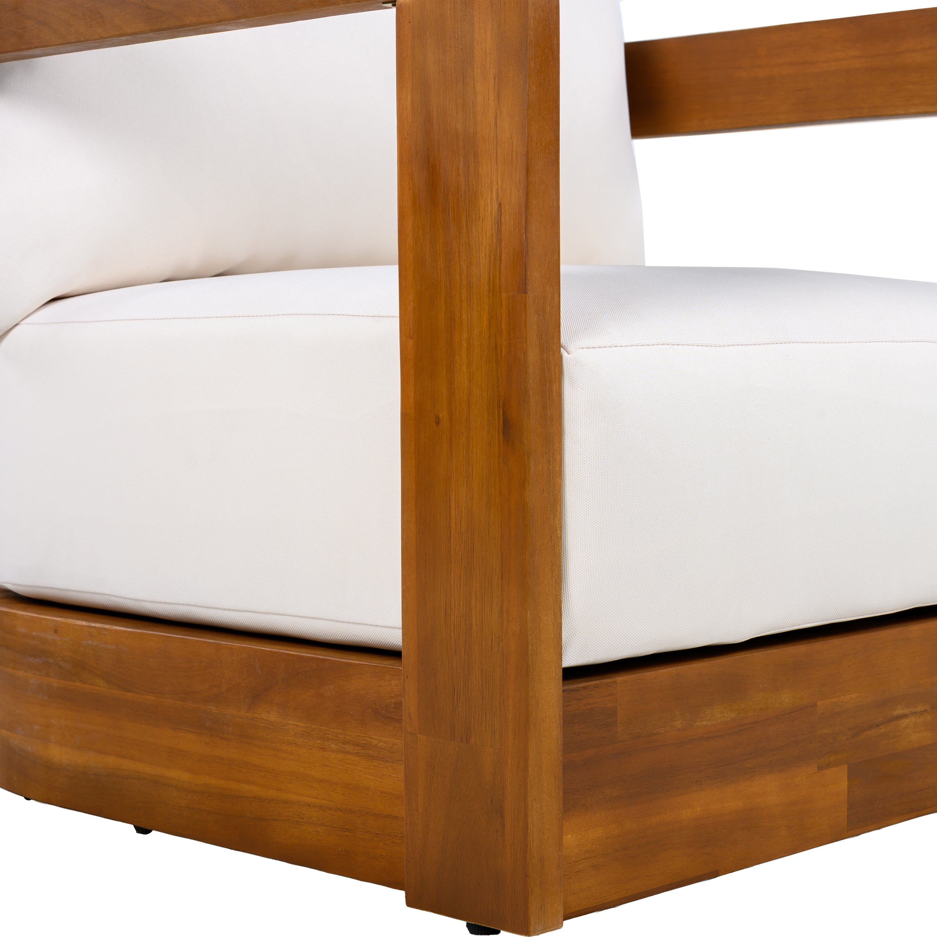 Premium Acacia Wood Outdoor Club Chair