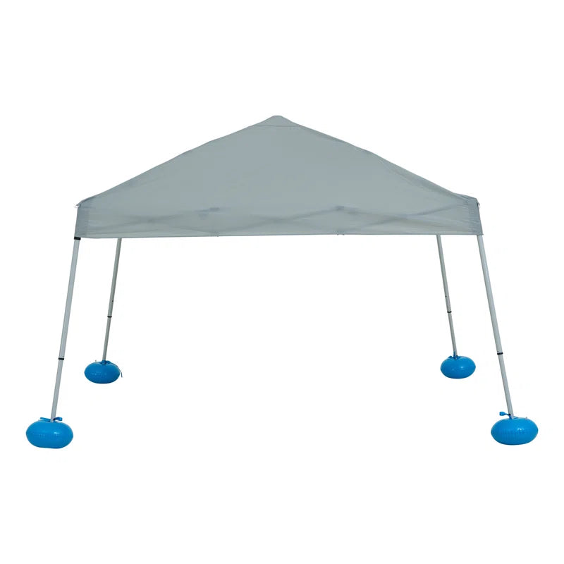 10'X10' Pool Float with Canopy,Hand Carry Bag and Tray,Steel and Aluminum Frame Floating Tent,Sun Protection,Uncompromising Quality Guaranteed