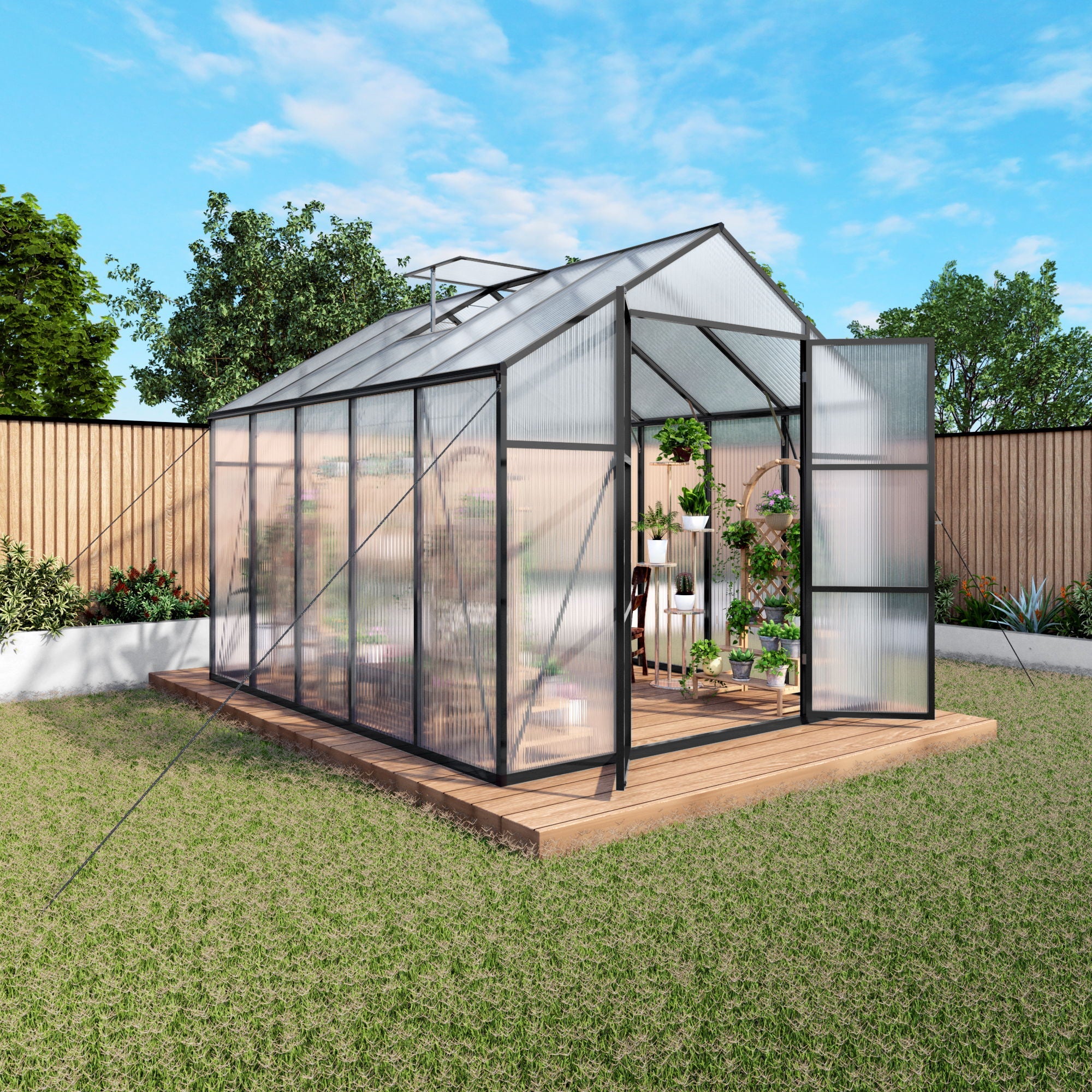 Gain Height Windproof house All Season Outdoor Garden Shelter
