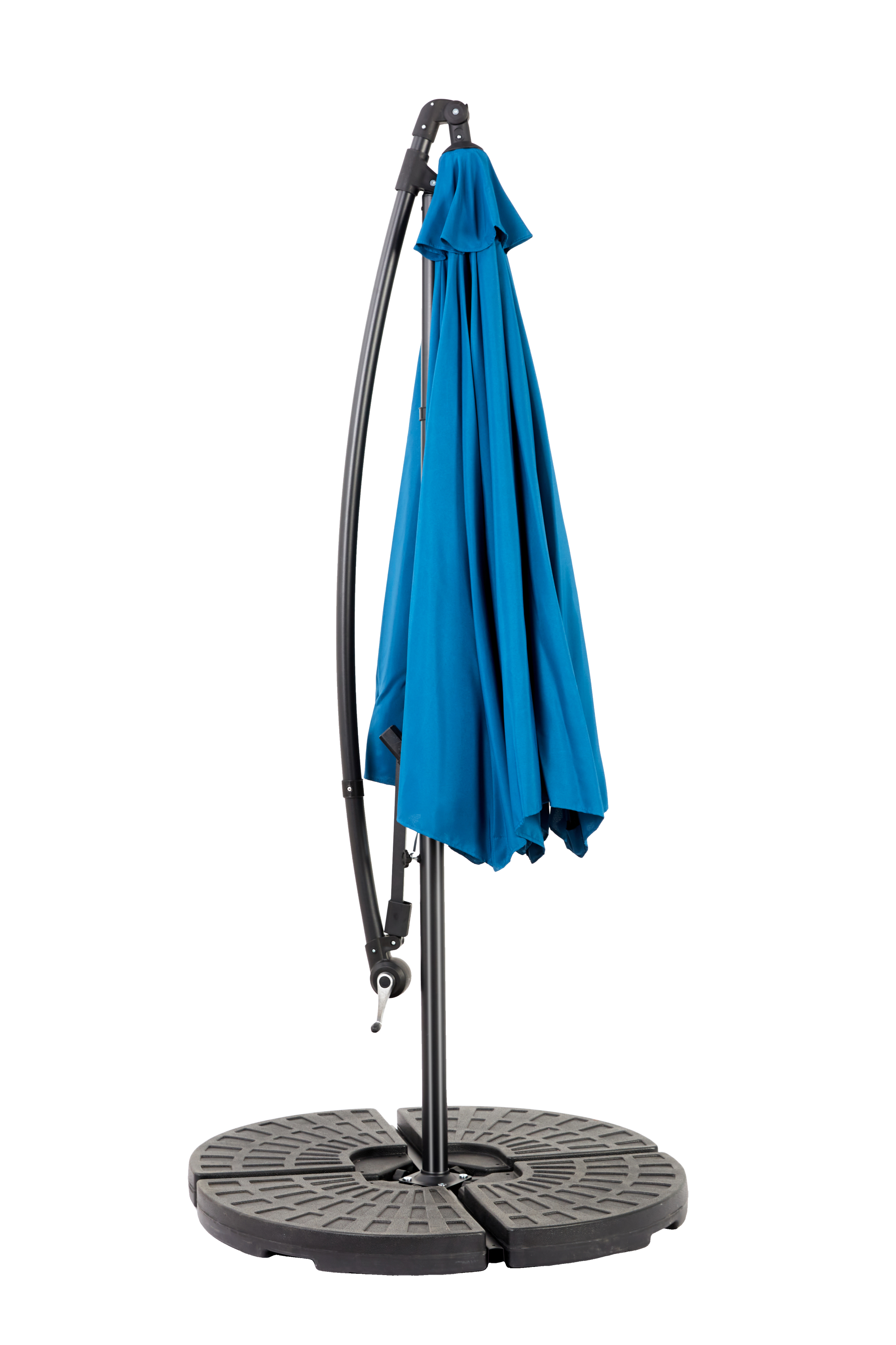 10ft Offset Hanging Market Patio Umbrella with Easy Tilt Adjustment