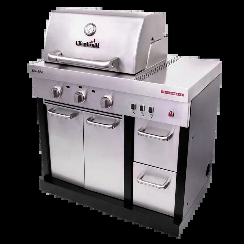 Medallion Series Modular Outdoor Kitchen 3-Burner Infrared Gas Grill