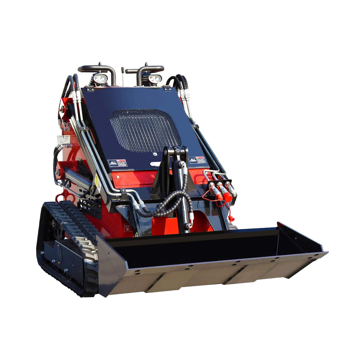 Heavy-Duty 13.5HP Mini Crawler Skid Steer Loader With Bucket