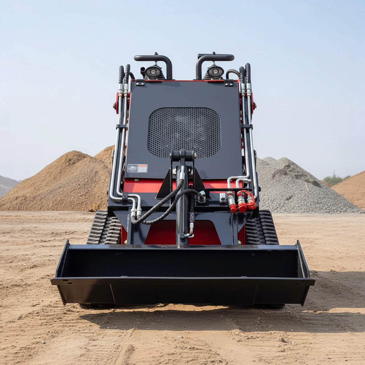 Heavy-Duty 13.5HP Mini Crawler Skid Steer Loader With Bucket