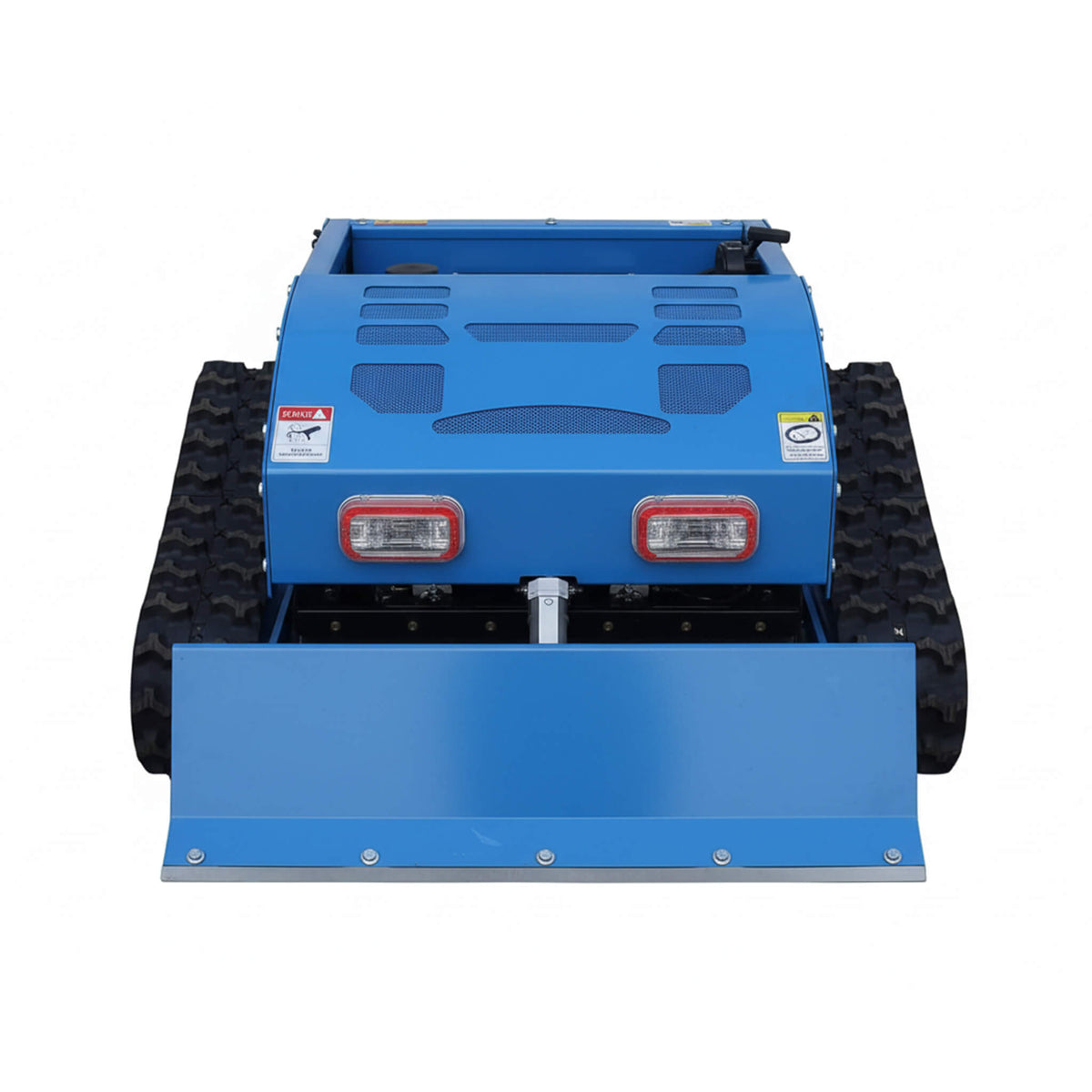 Heavy-Duty 21-Inch 9HP Commercial Remote-Controlled Robotic Lawn Mower With Tracks And Plow