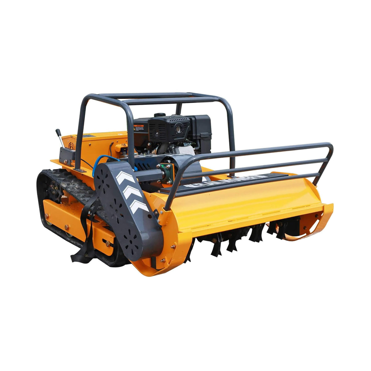 Heavy-Duty 459CC Commercial Remote-Controlled Hybrid Mower