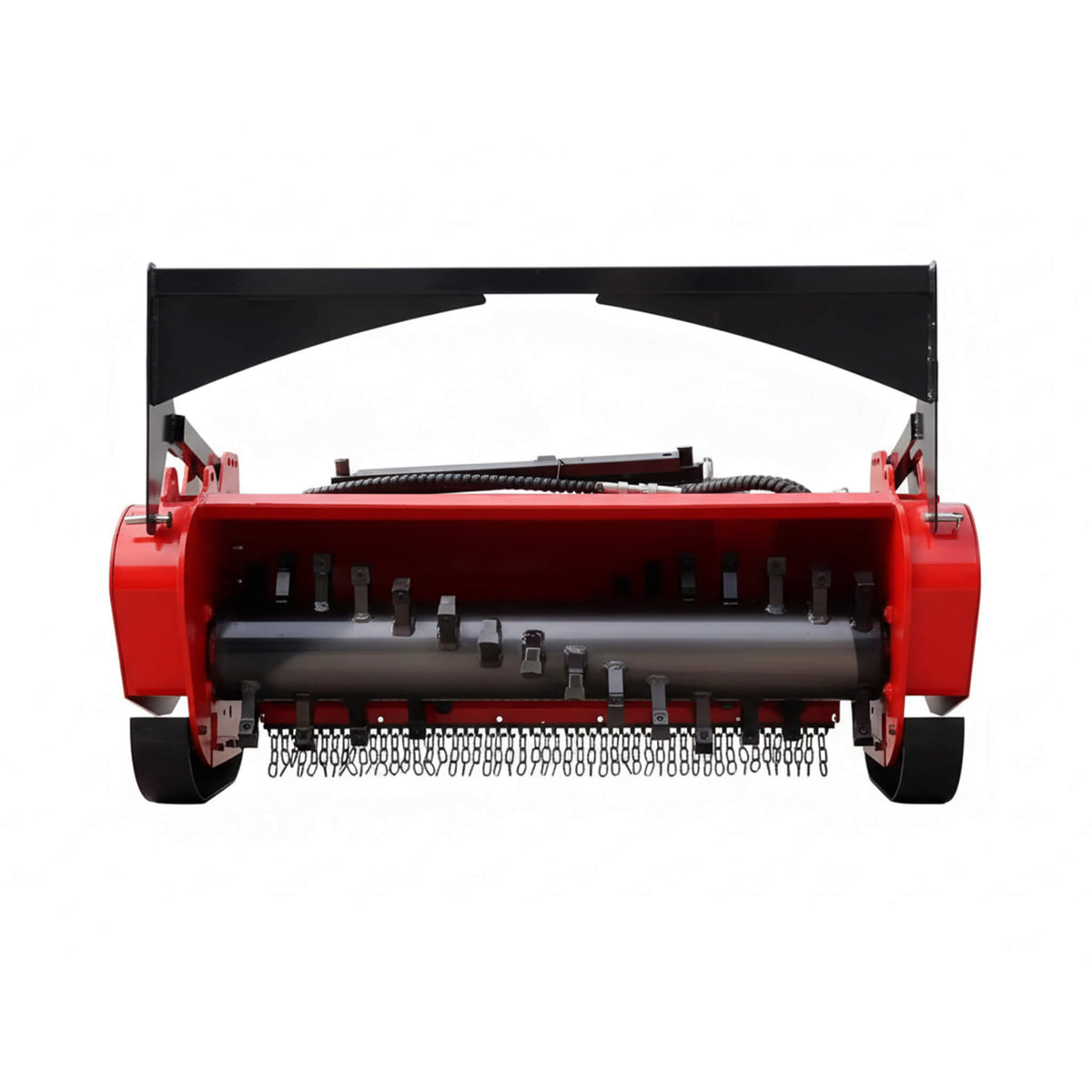 Heavy-Duty 46-Inch Drum Forestry Skid Steer Mulcher Attachment