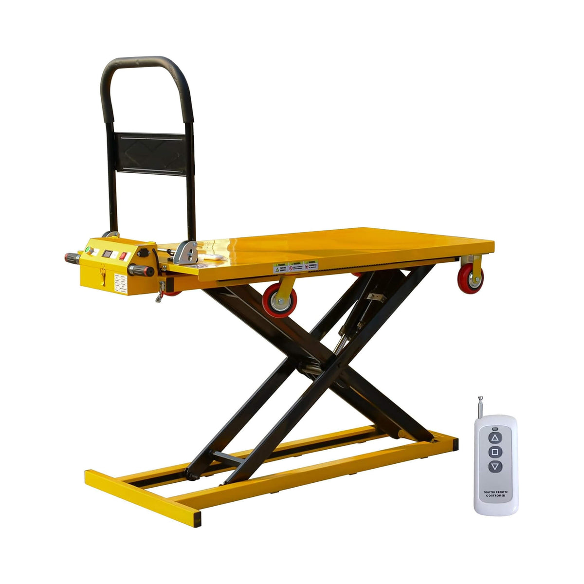 Heavy-Duty 660LBS Portable Electric Lift Table Handcart