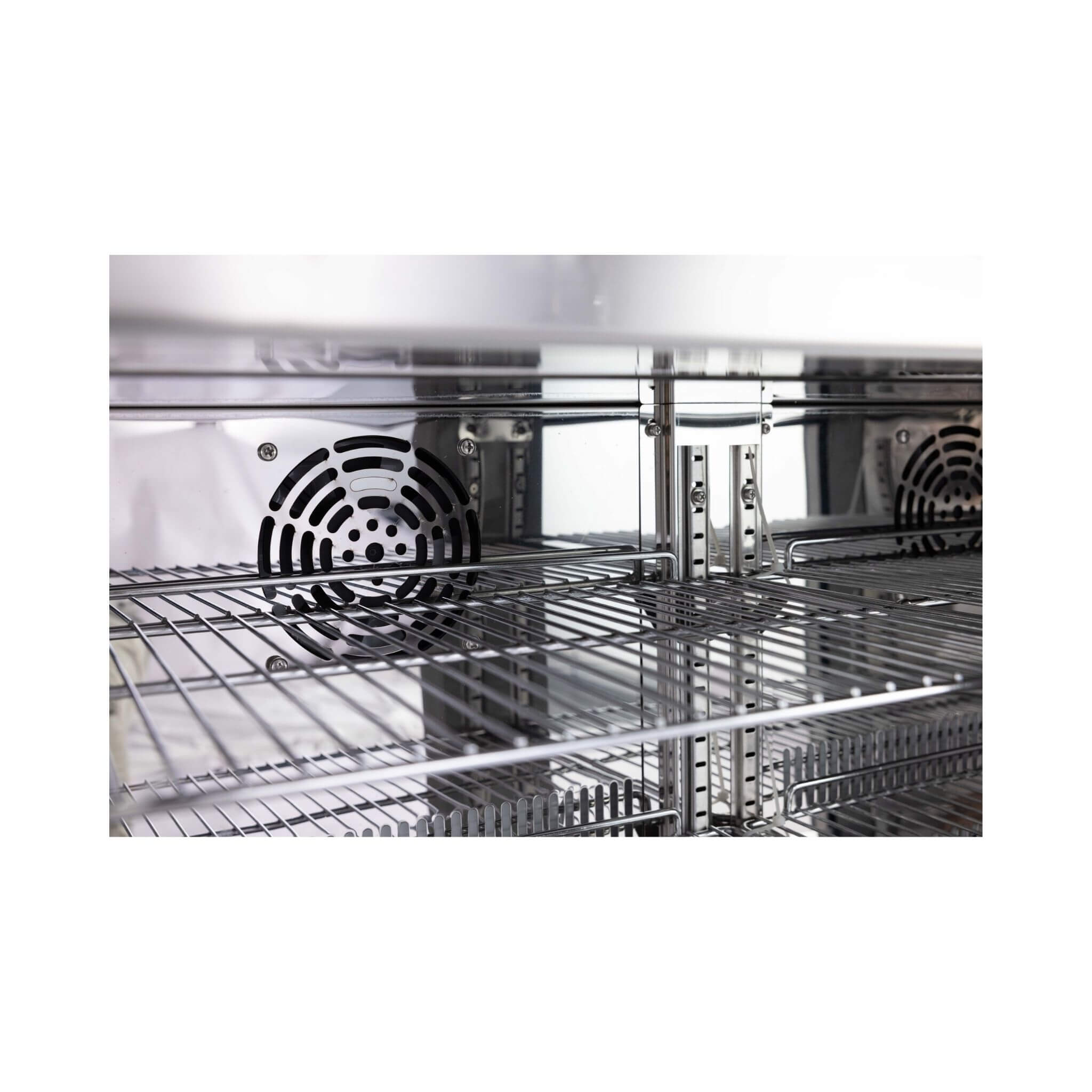 Large 68L Stainless Steel Single-Door Fridge For Outdoor Kitchen Islands