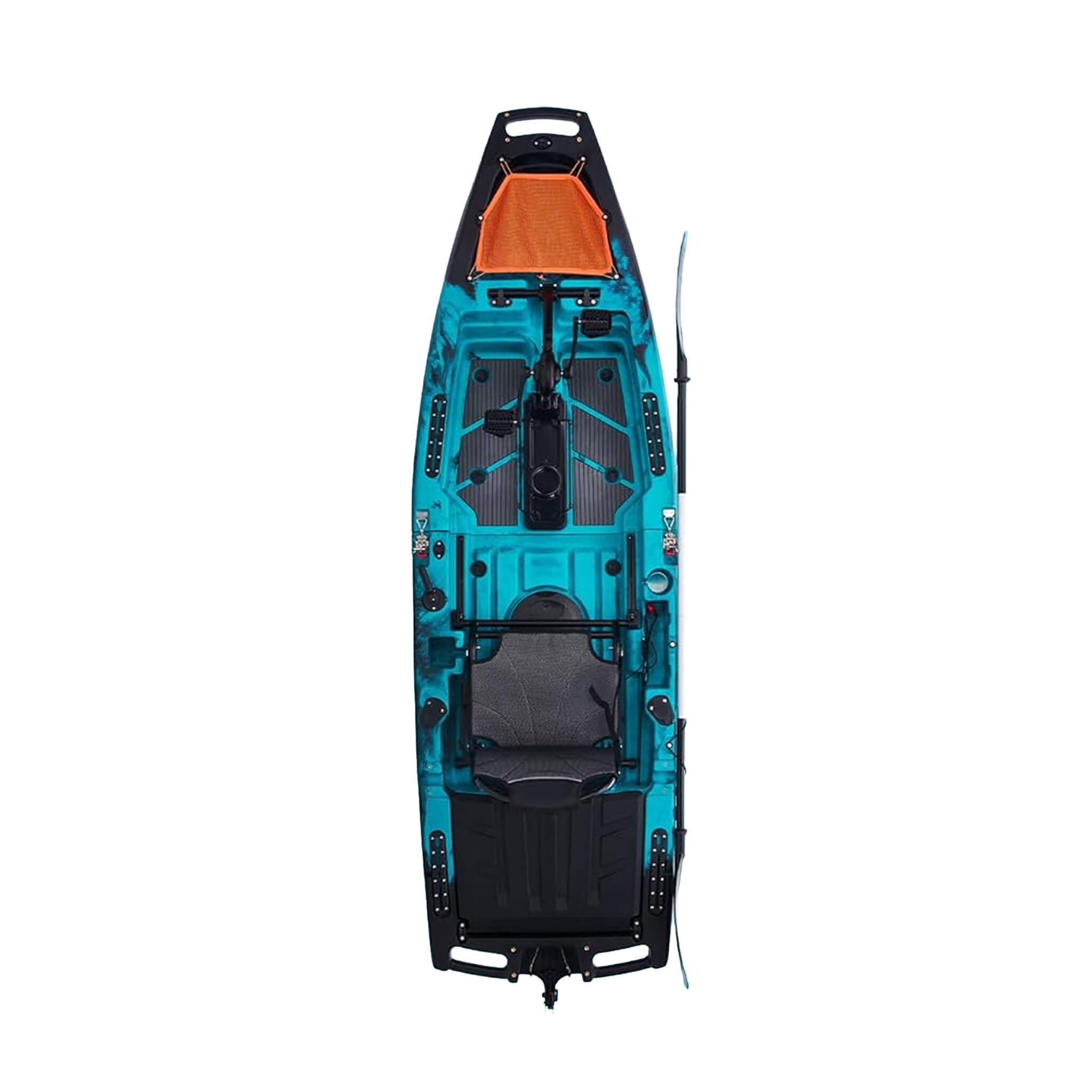 Lightweight 10FT 1-Person Modular Fishing Kayak With Propeller Drive System