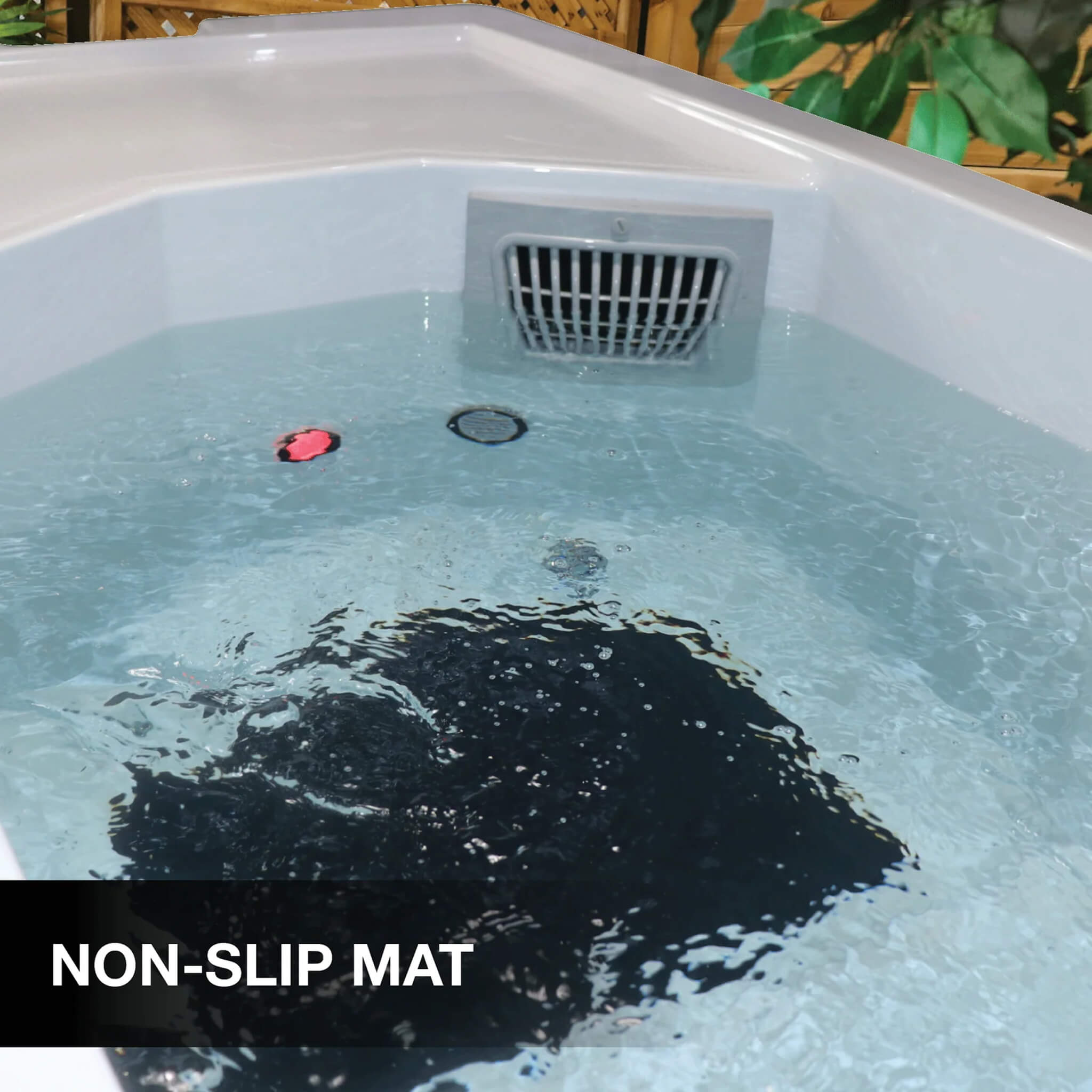 CSC 1000 Premium Cold Plunge Spa Tub With Built-In Ozone And Multi-Colored Exterior Lighting