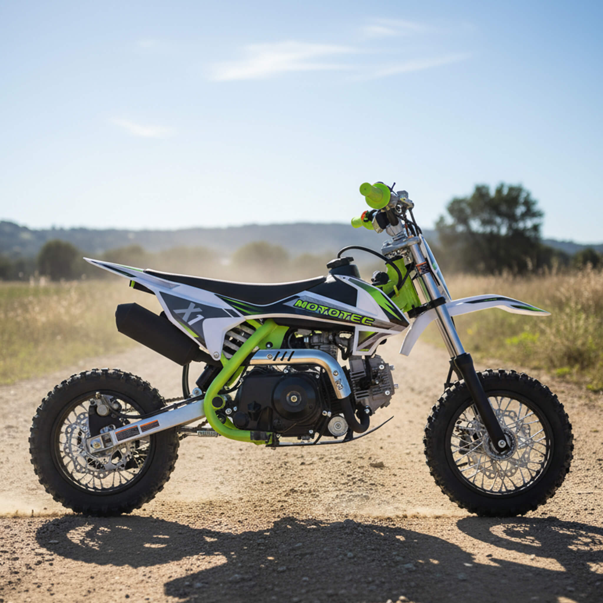 MotoTec X1 110CC 4-Stroke Single-Cylinder Air-Cooled Gas Dirt Bike