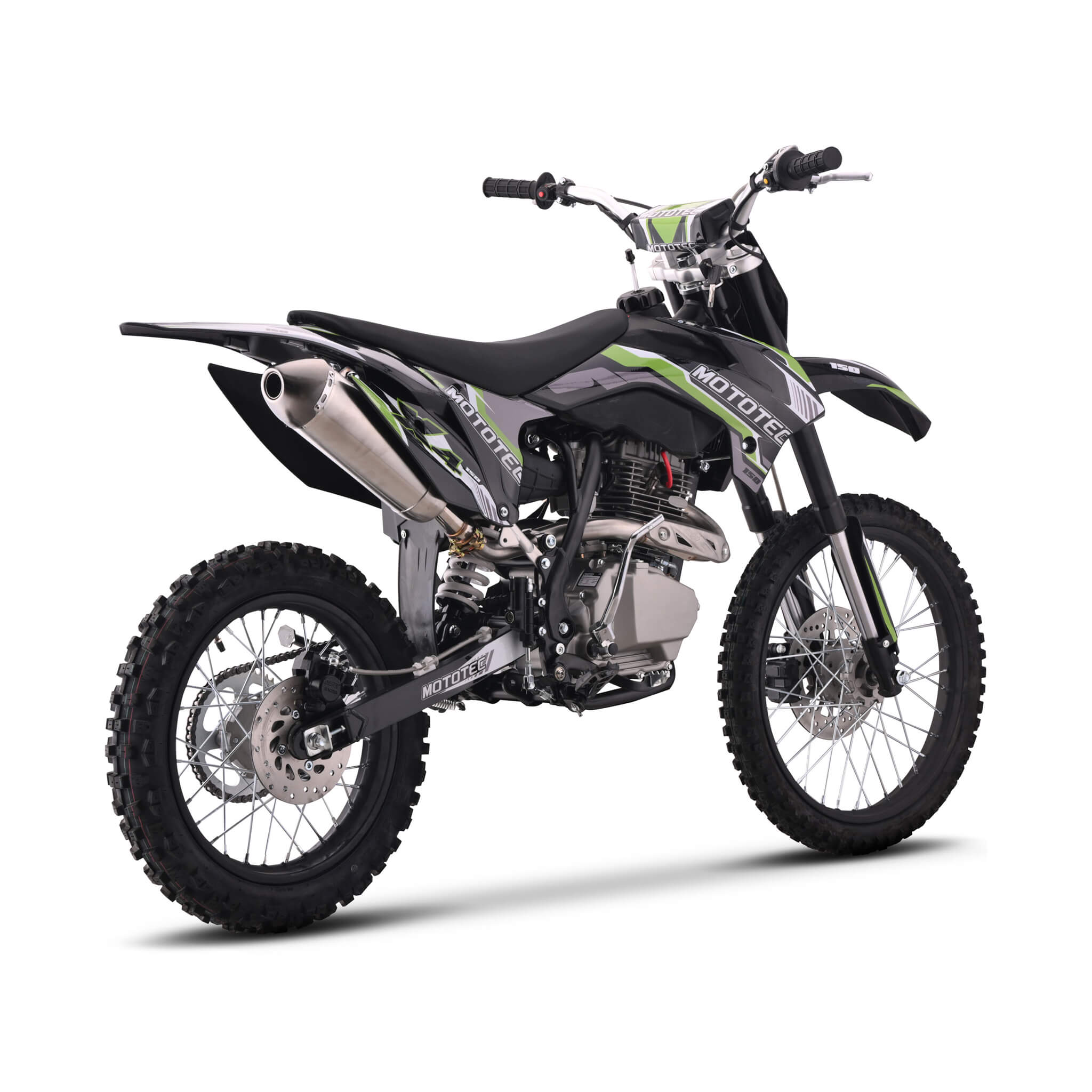 MotoTec X4 150CC 4-Stroke High-Performance Gas-Powered Dirt Bike