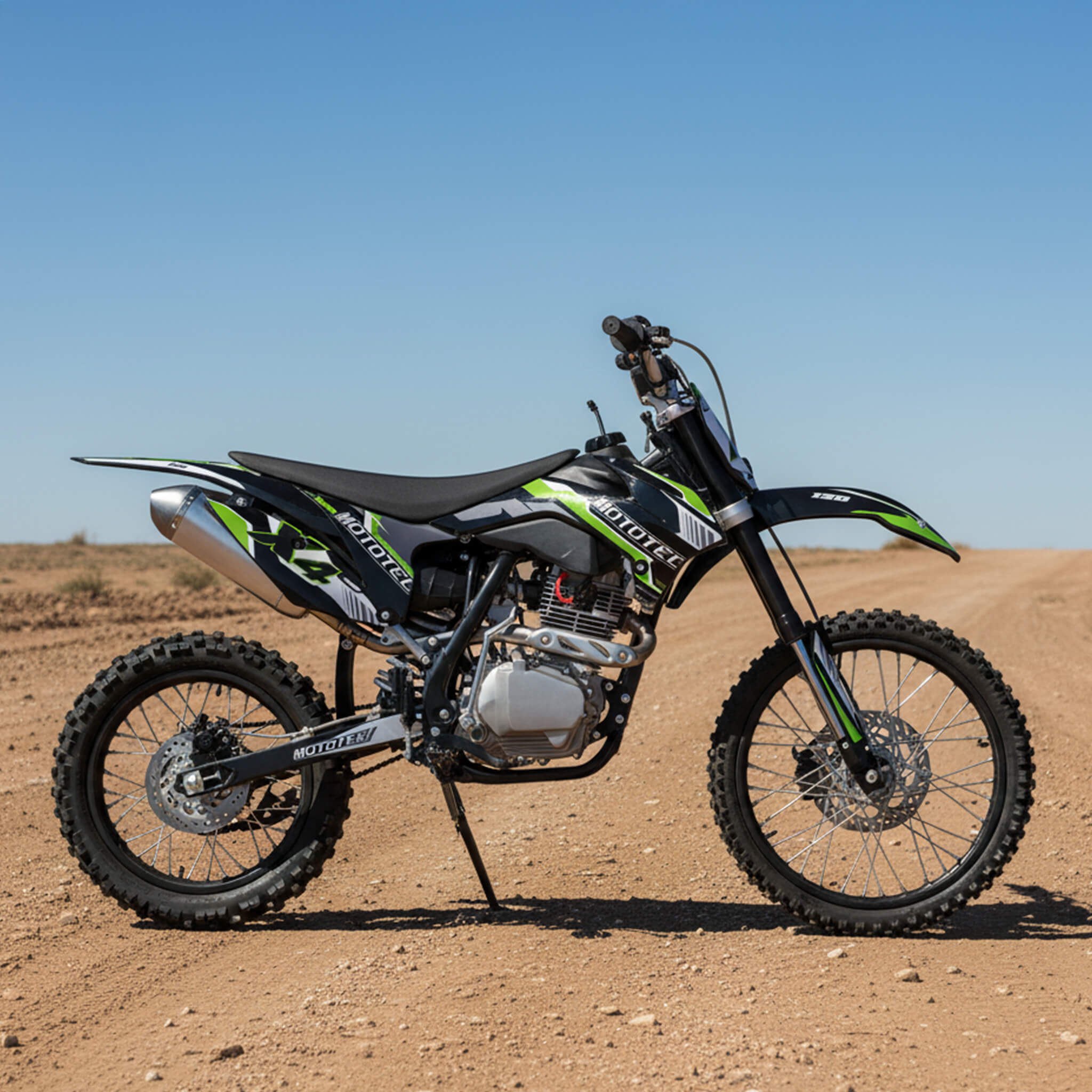 MotoTec X4 150CC 4-Stroke High-Performance Gas-Powered Dirt Bike