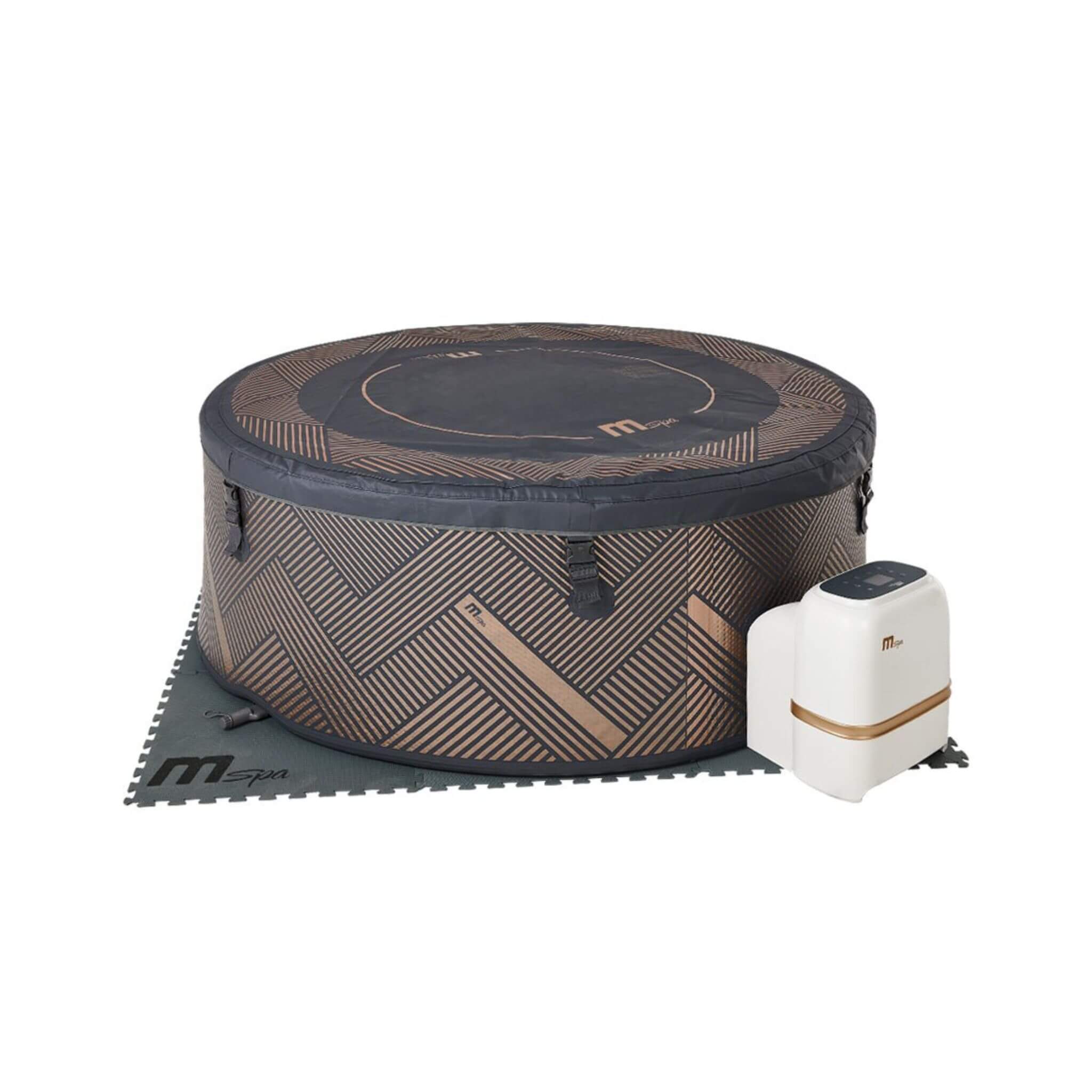 MSpa F-MO063W Mono Frame Series Luxury 6-Person Inflatable Round Hot Tub With WIFI Control (SAK75263)