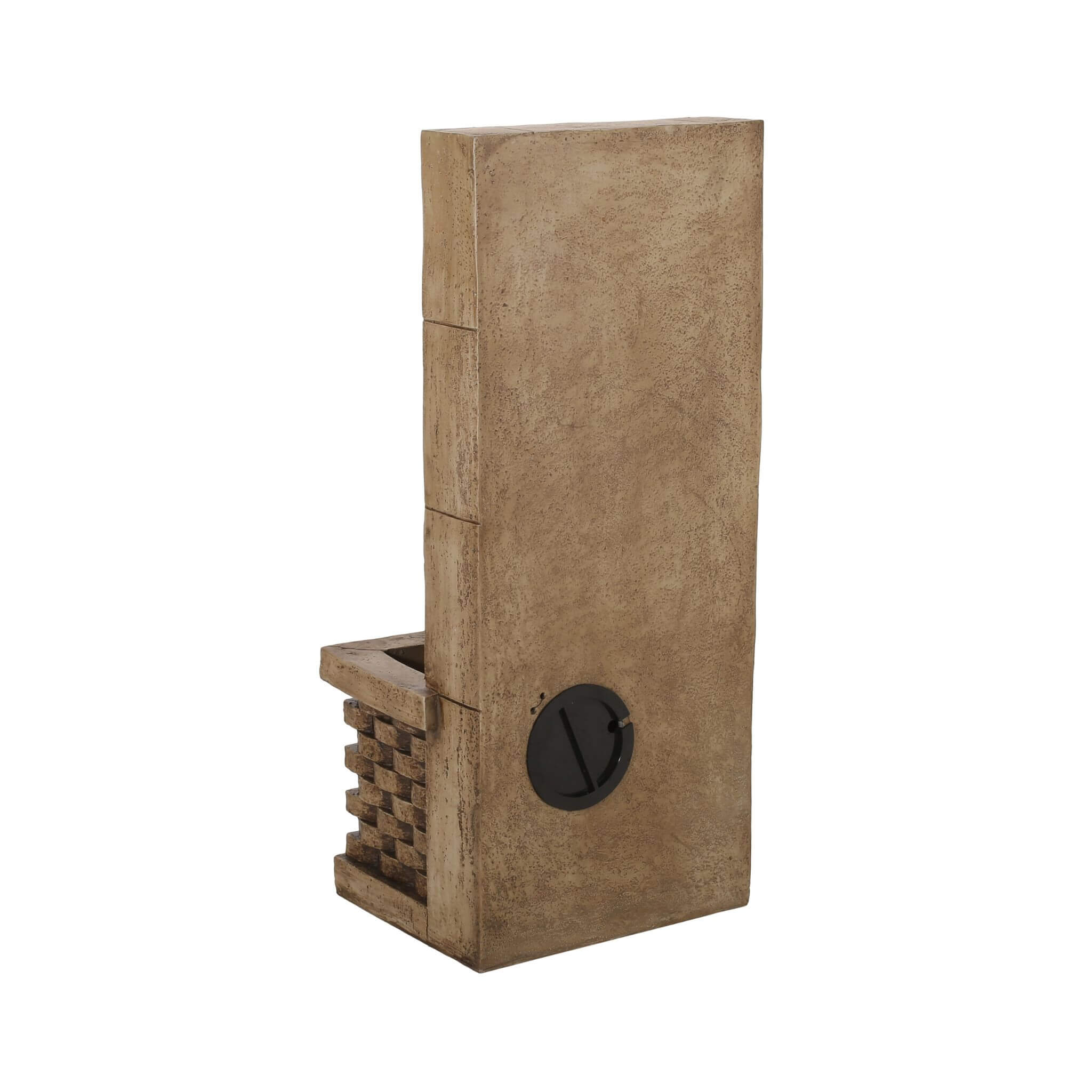 Premium 35-Inch Hand-Crafted Weather-Resistant Waterfall Fountain With LED Lights (SAK86757)