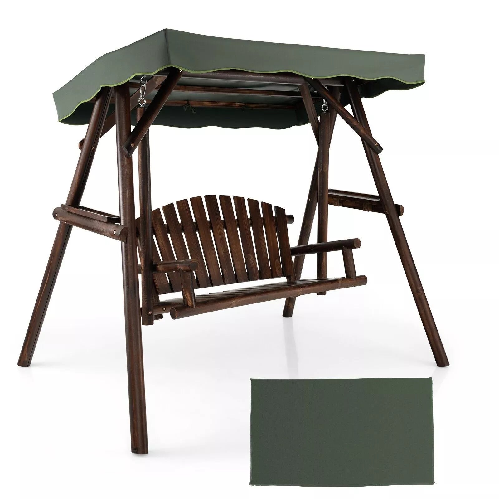 Bolton Outdoor Wooden Darden Swing Chair